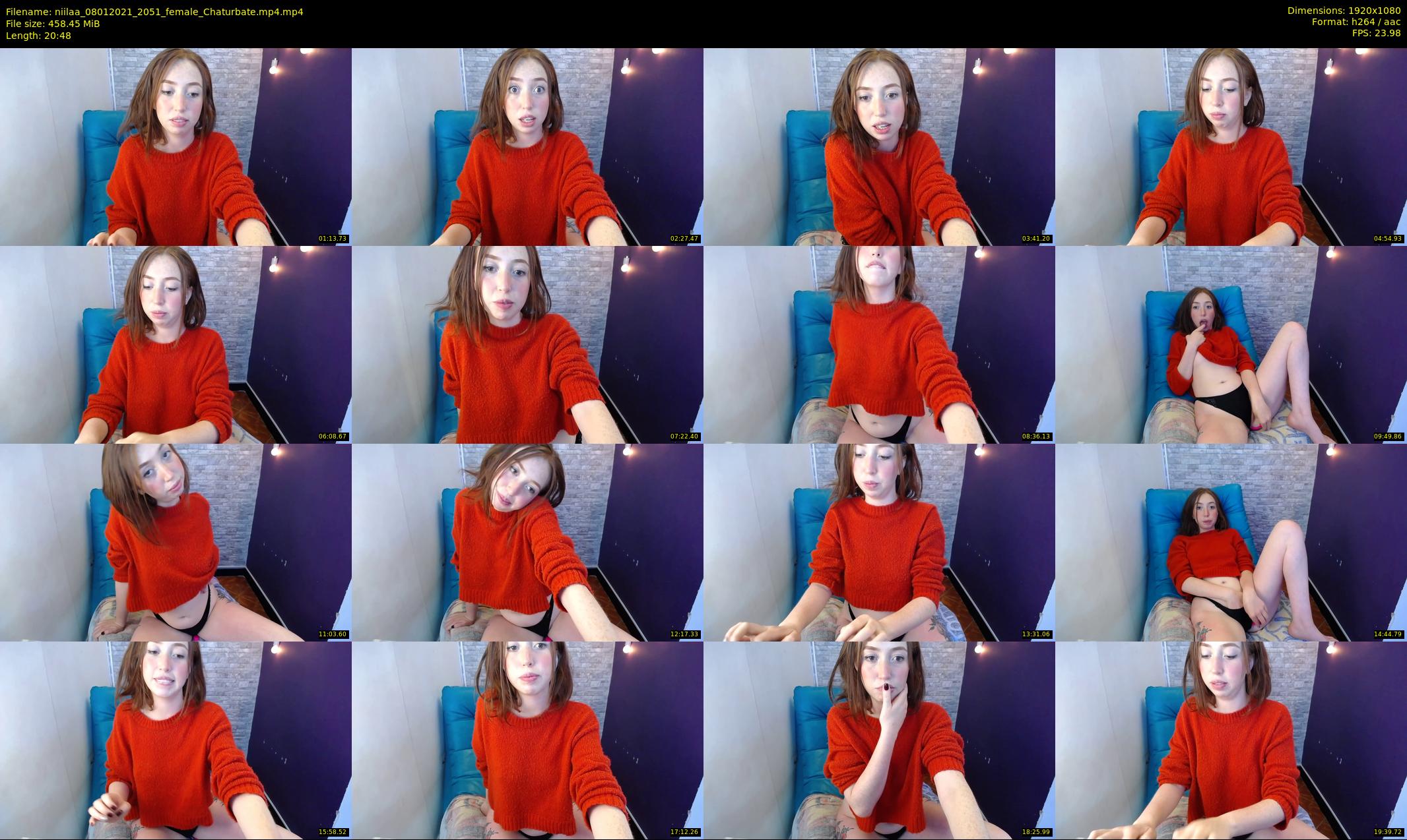 niilaa — 21 minute Chaturbate female cam show recording, 1080p, Jan 8, 2021