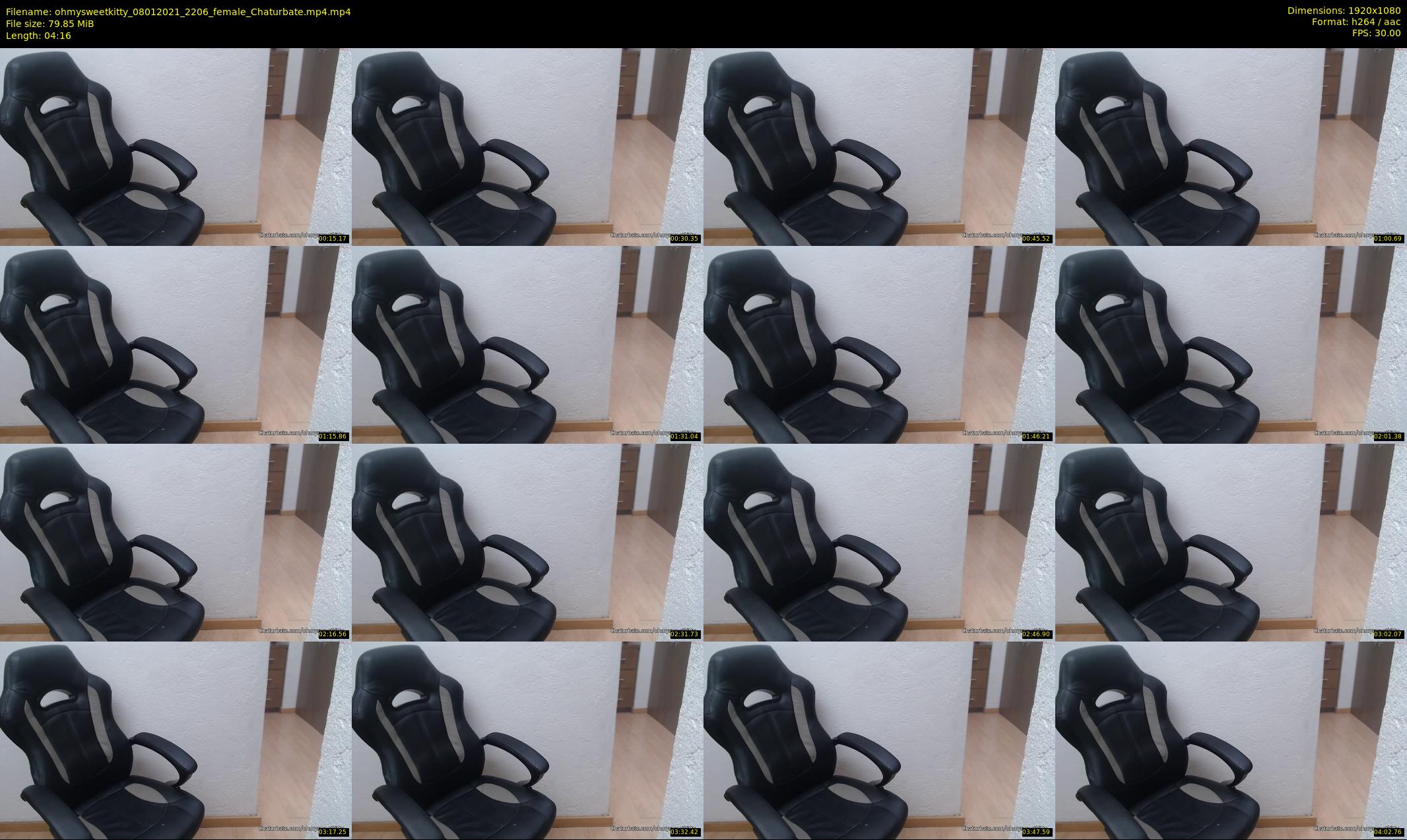 ohmysweetkitty — 5 minute Chaturbate female cam show recording, 1080p, Jan 8, 2021