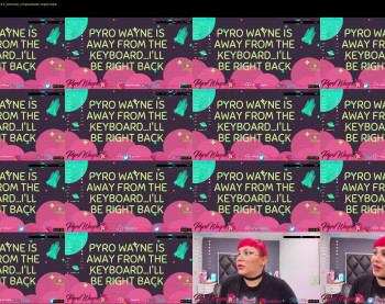 pyrowayne — 6 minute Chaturbate female cam show recording, 720p, Jan 9, 2021