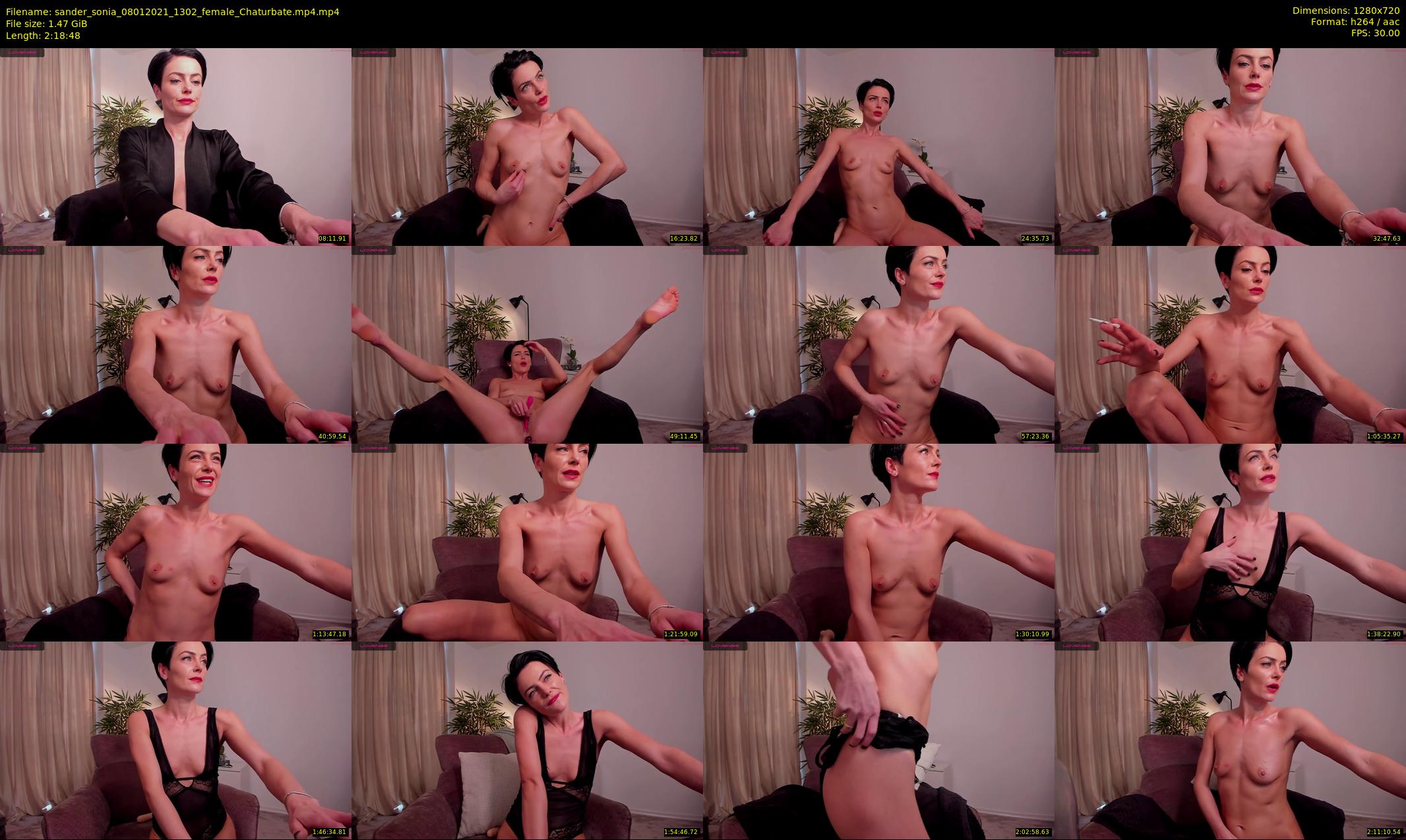 sander_sonia — 139 minute Chaturbate female cam show recording, 720p, Jan 8, 2021