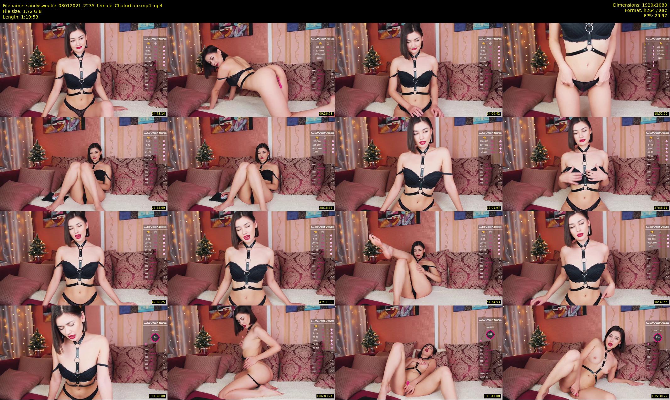sandysweetie — 80 minute Chaturbate female cam show recording, 1080p, Jan 8, 2021