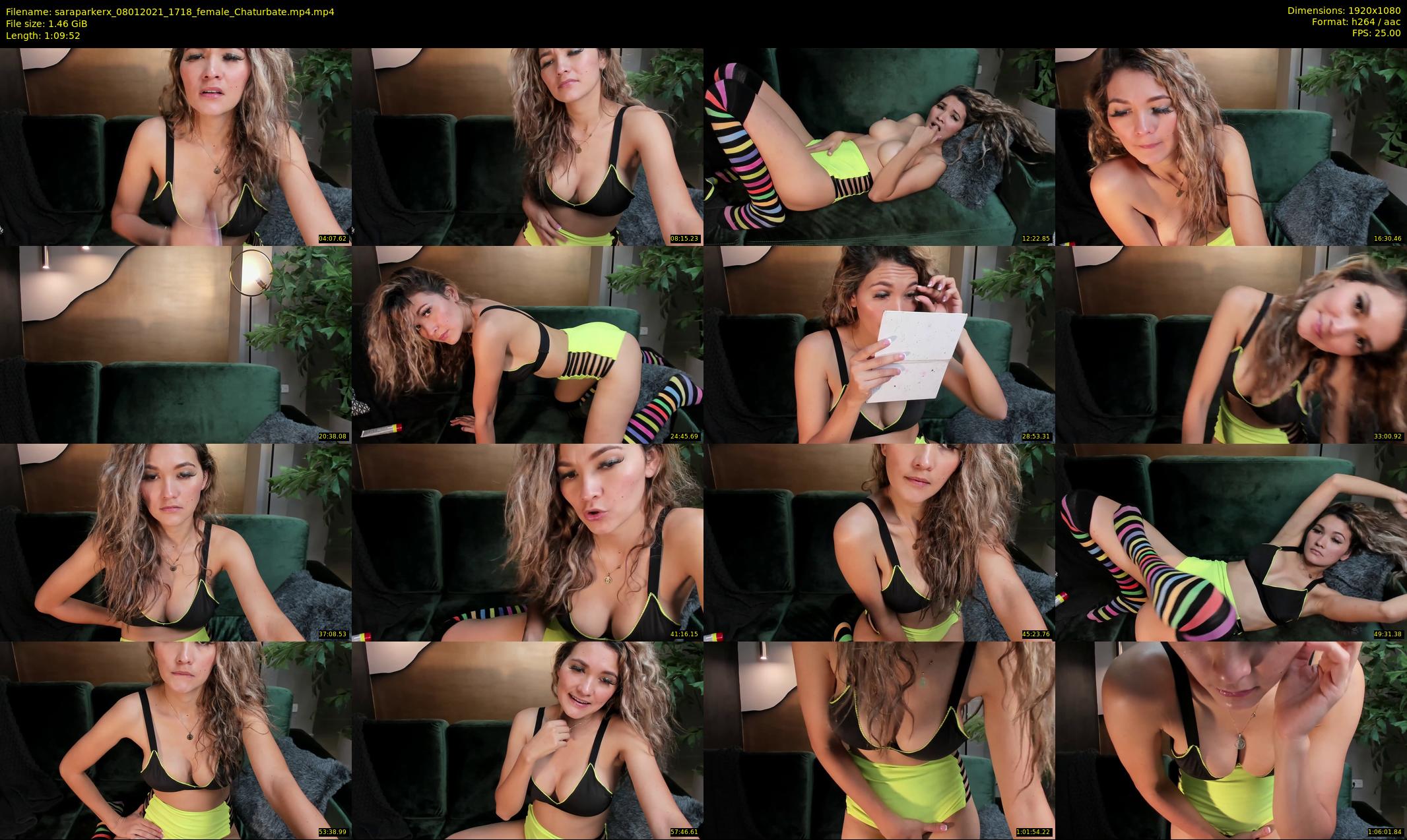 saraparkerx — 70 minute Chaturbate female cam show recording, 1080p, Jan 8, 2021