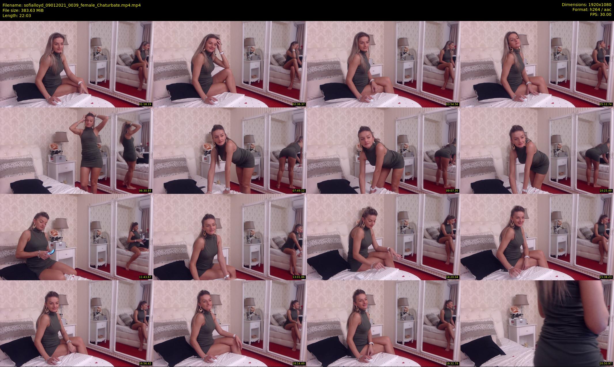 sofialloyd — 23 minute Chaturbate female cam show recording, 1080p, Jan 9, 2021
