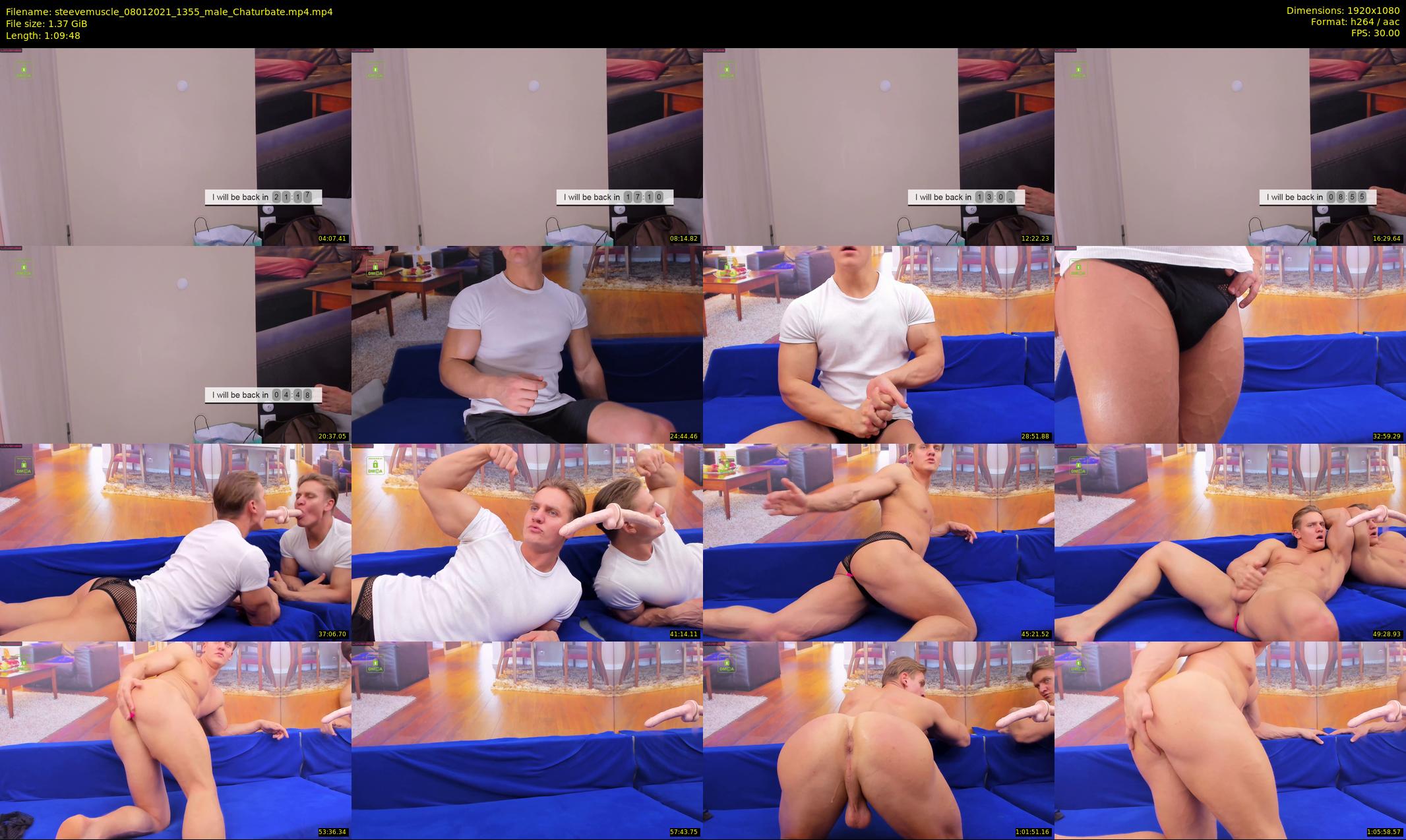 steevemuscle — 70 minute Chaturbate male cam show recording, 1080p, Jan 8, 2021