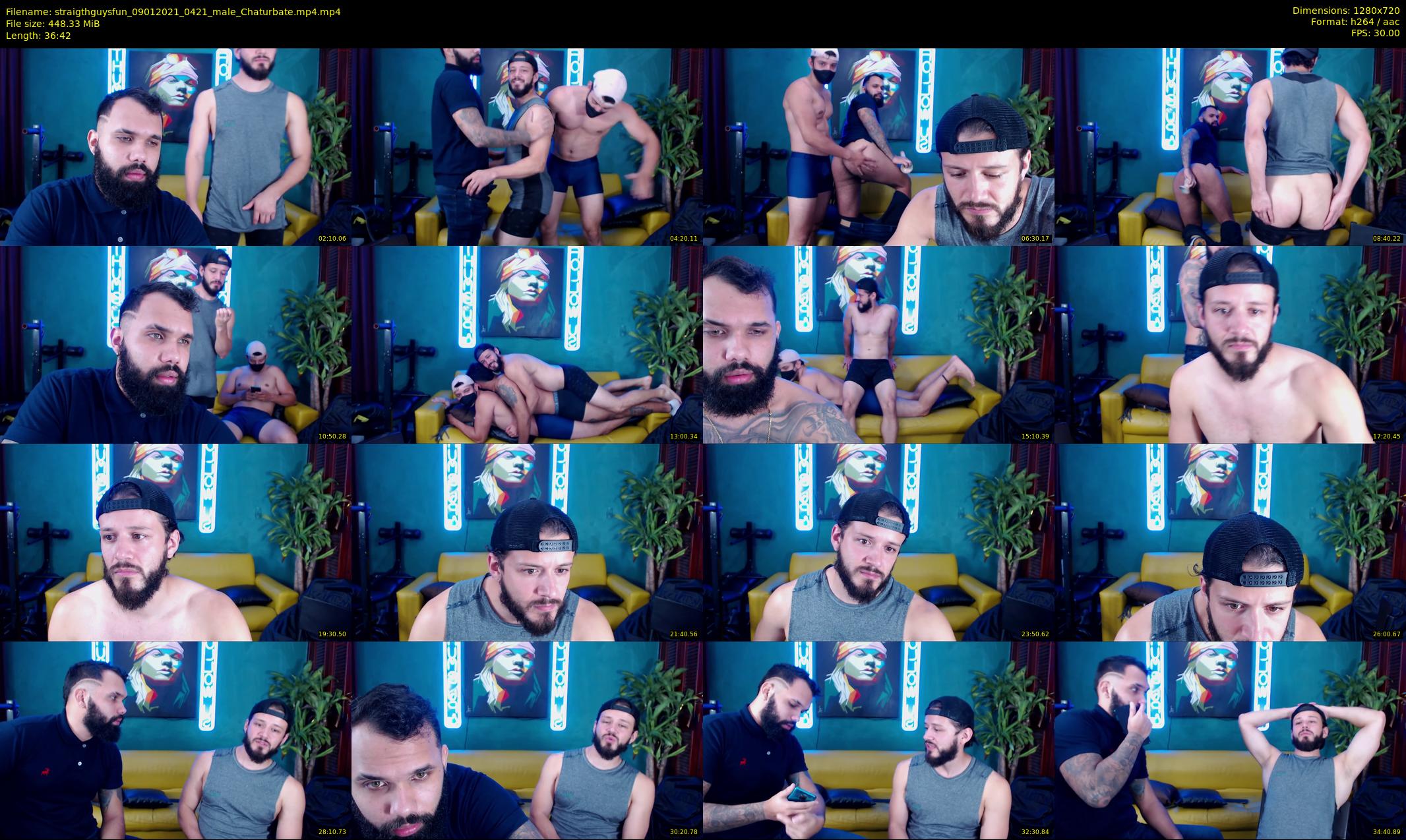 straigthguysfun — 37 minute Chaturbate male cam show recording, 720p, Jan 9, 2021