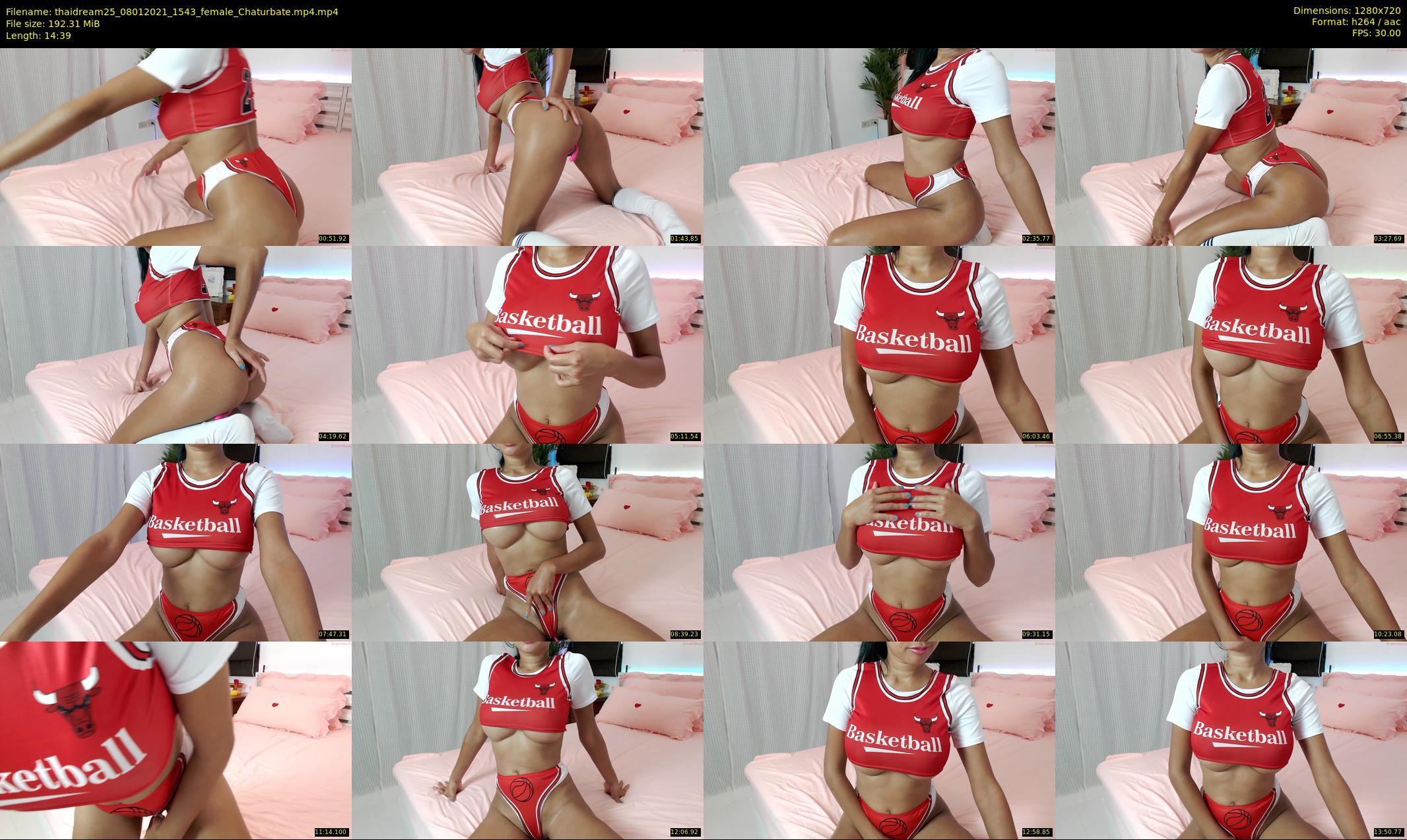 thaidream25 — 15 minute Chaturbate female cam show recording, 720p, Jan 8, 2021