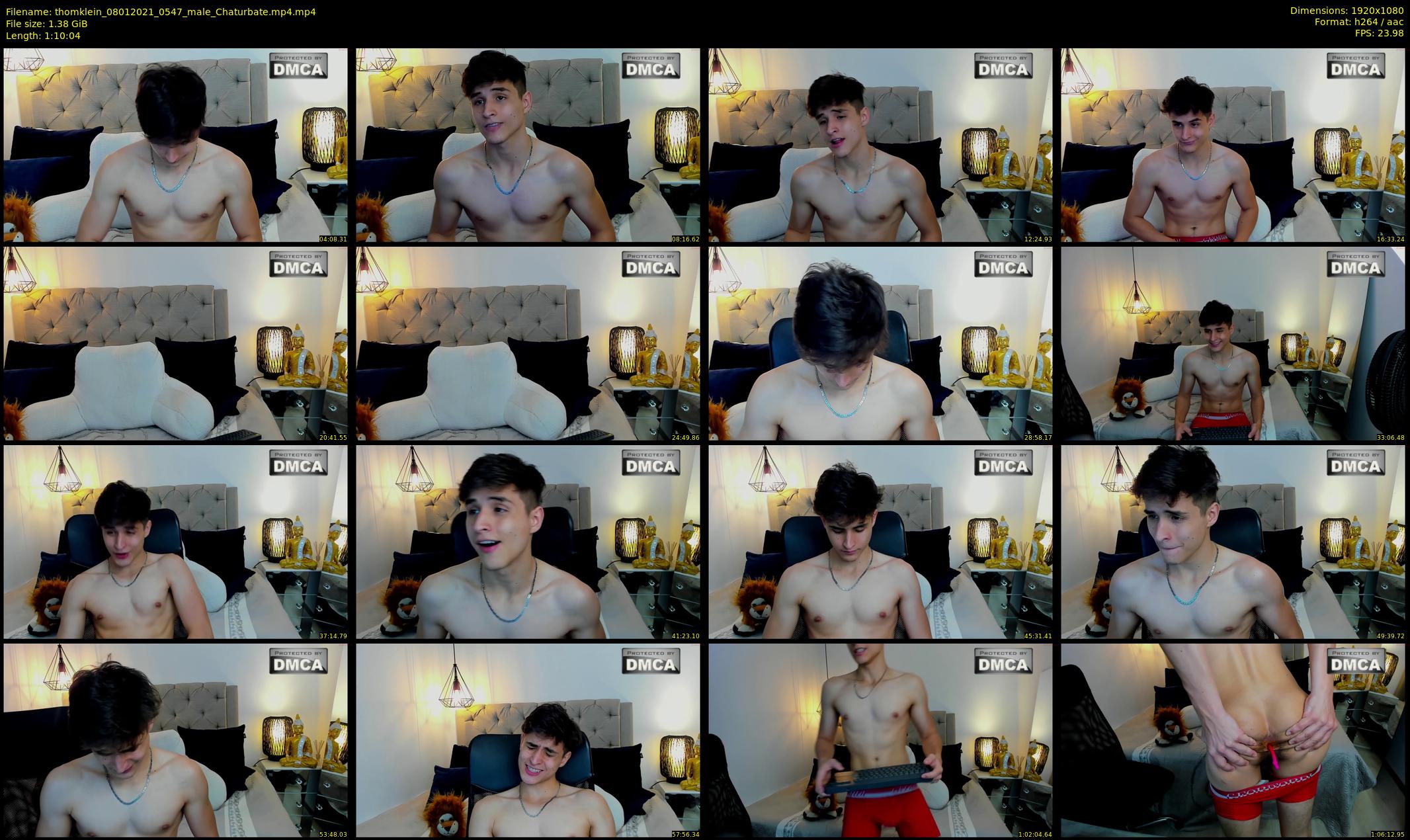 thomklein — 71 minute Chaturbate male cam show recording, 1080p, Jan 8, 2021