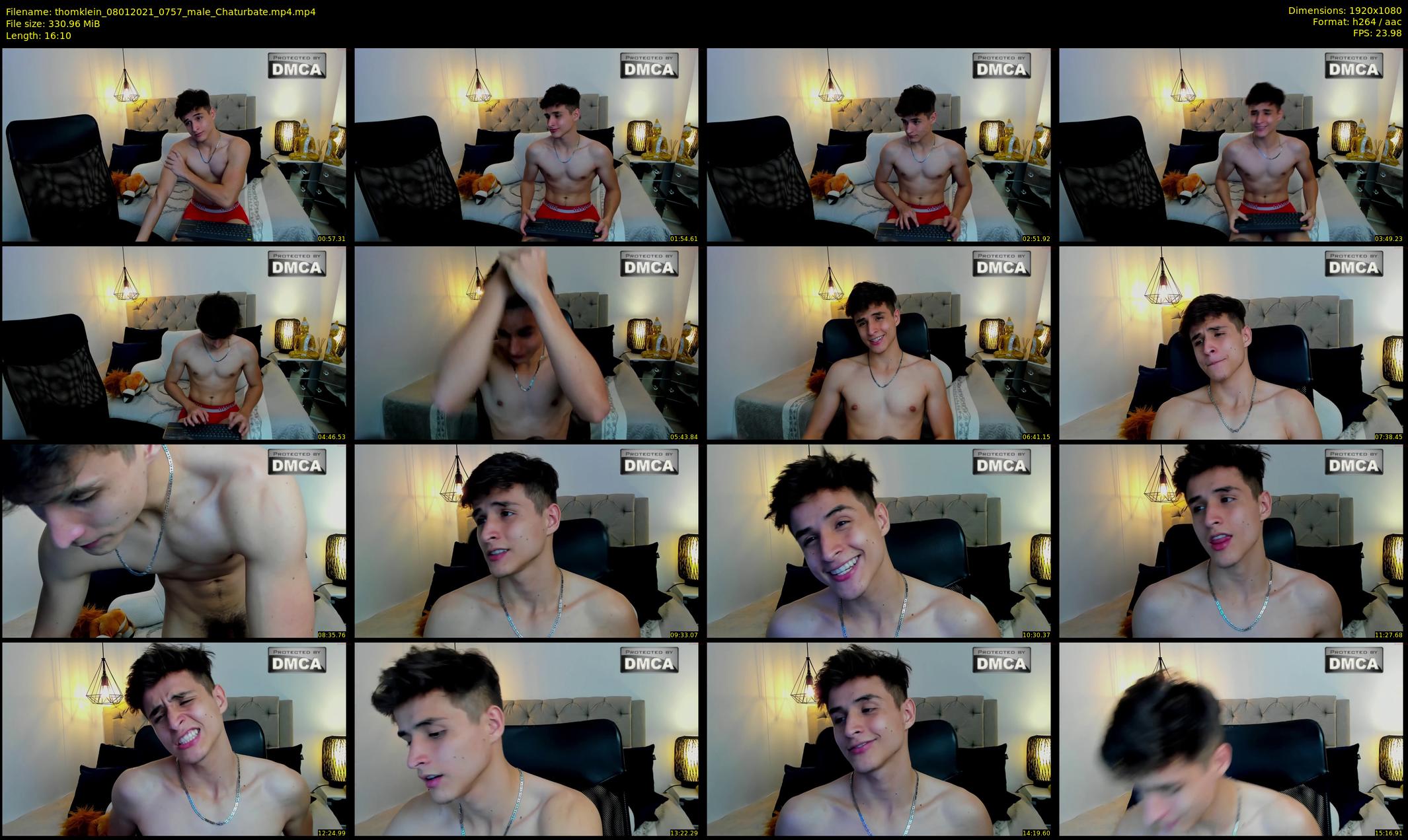 thomklein — 17 minute Chaturbate male cam show recording, 1080p, Jan 8, 2021