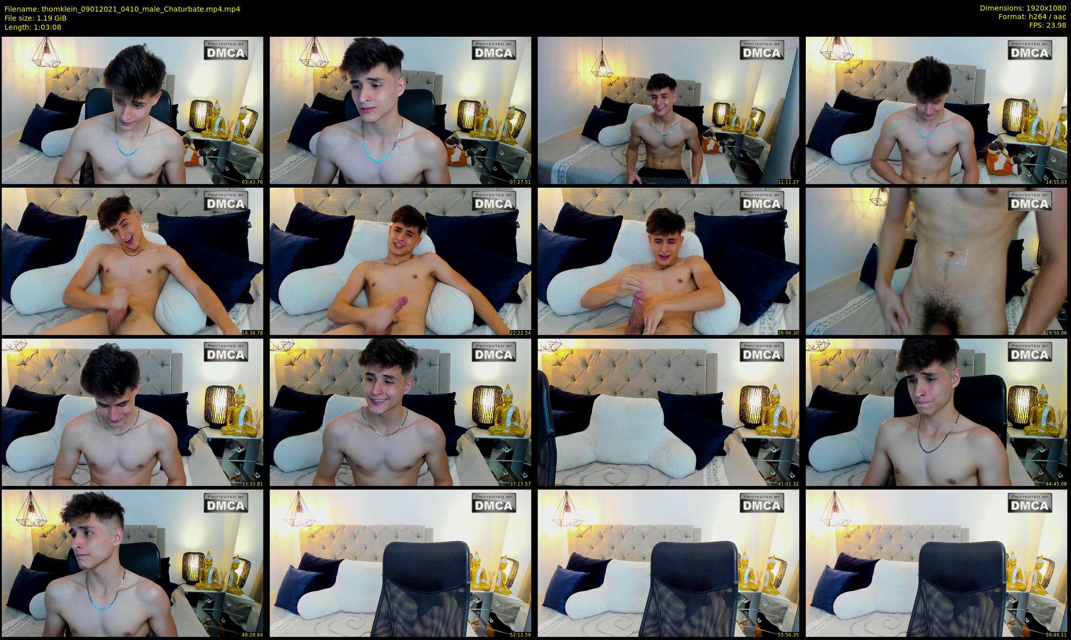 thomklein — 64 minute Chaturbate male cam show recording, 1080p, Jan 9, 2021