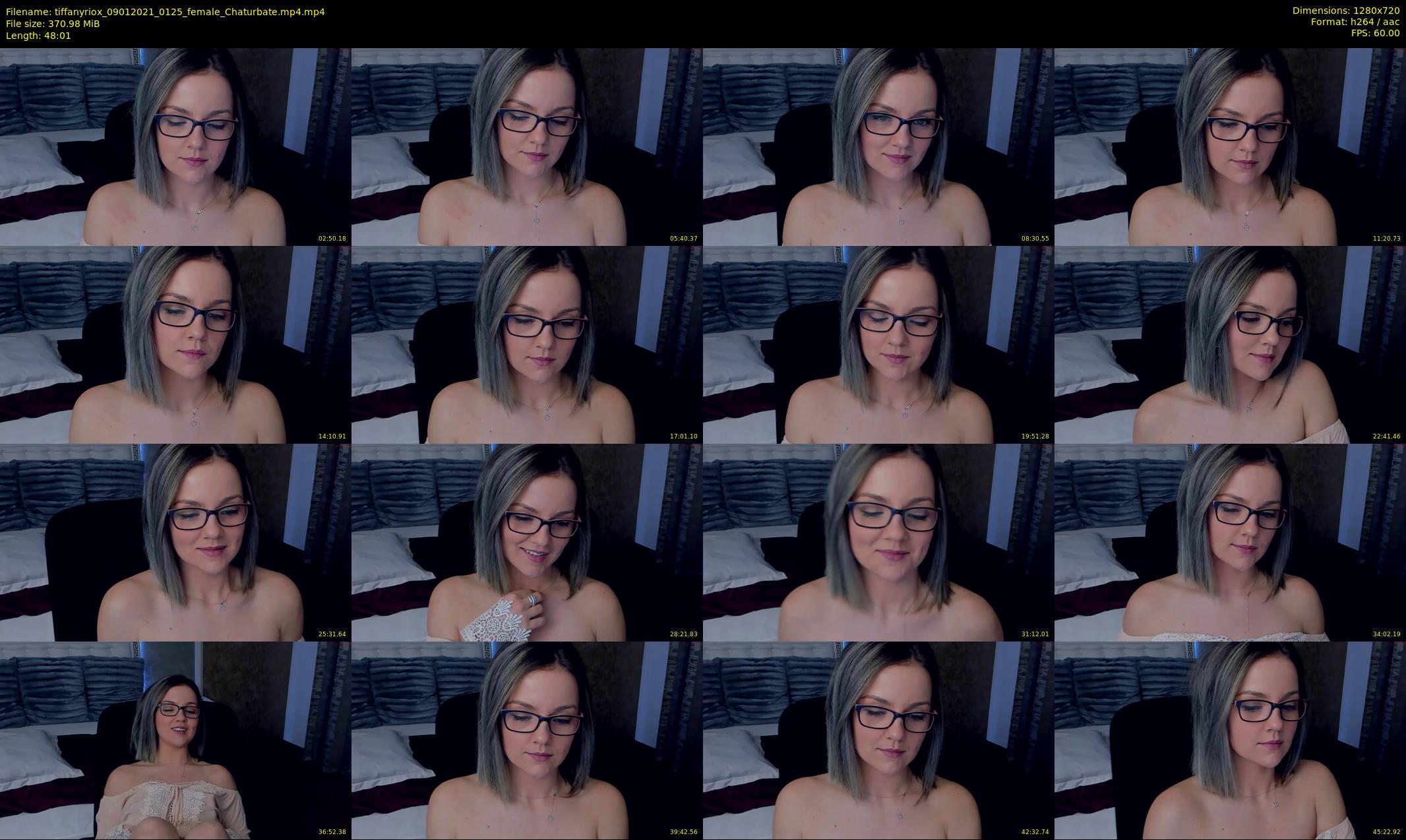 tiffanyriox — 49 minute Chaturbate female cam show recording, 720p, Jan 9, 2021