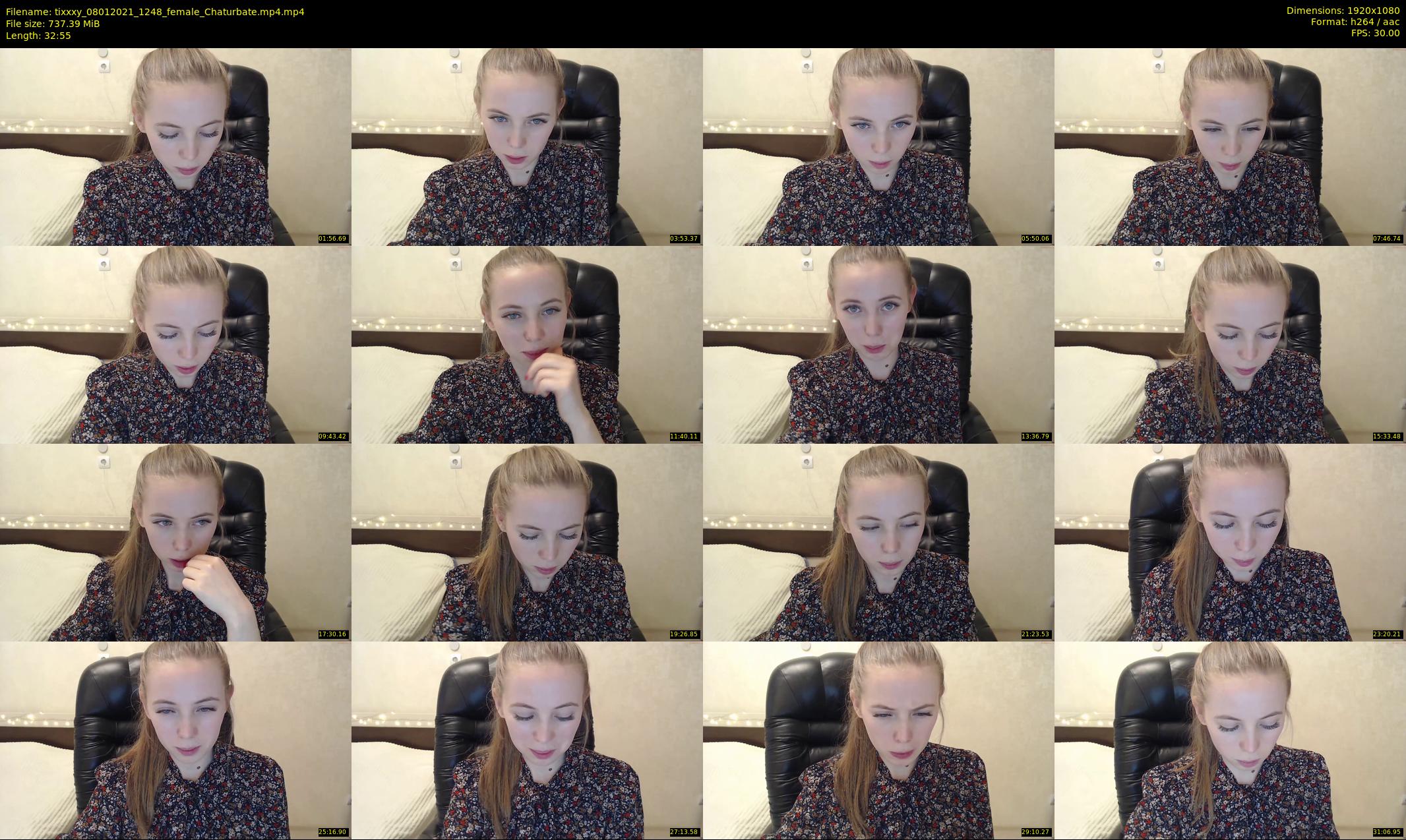 tixxxy — 33 minute Chaturbate female cam show recording, 1080p, Jan 8, 2021