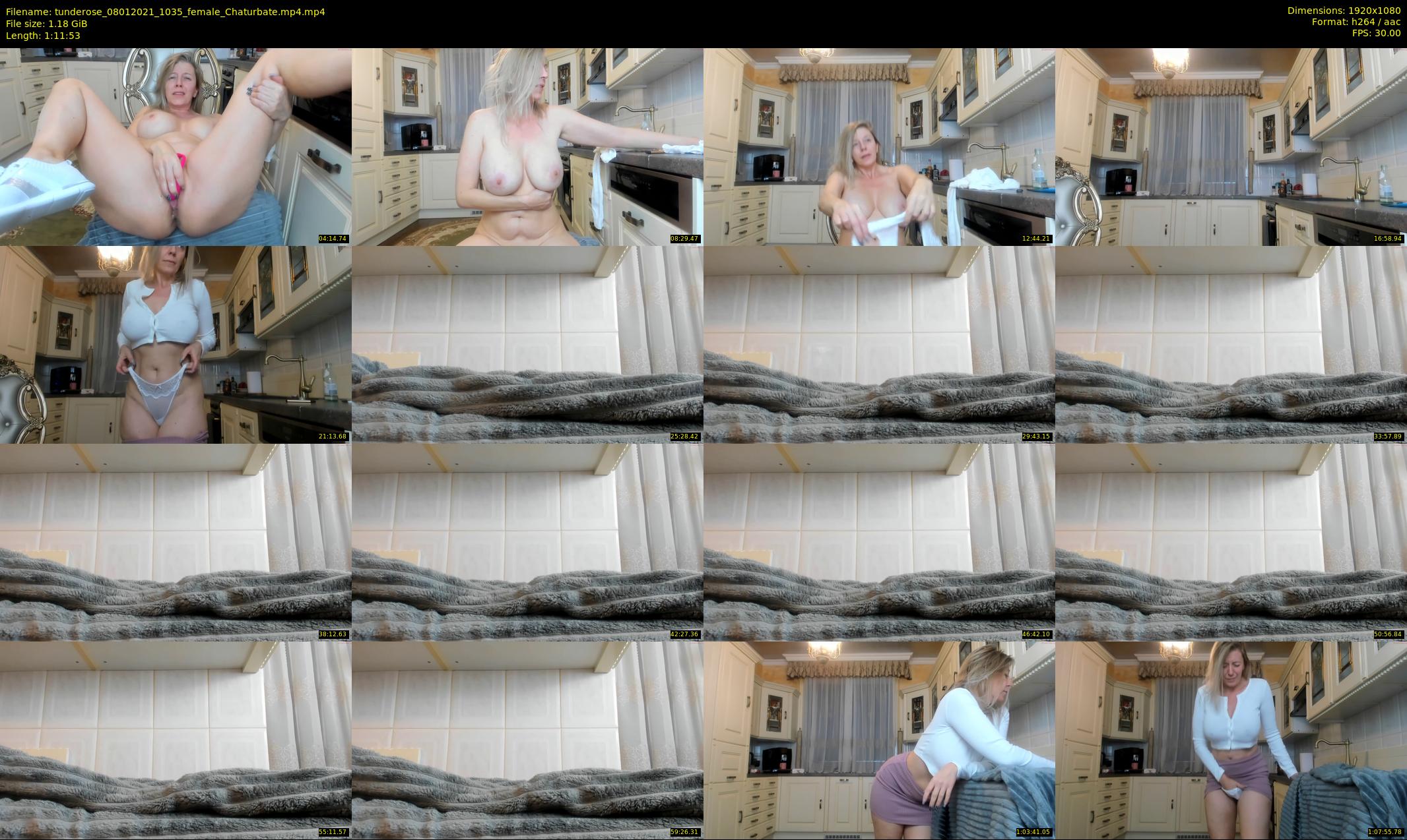 tunderose — 72 minute Chaturbate female cam show recording, 1080p, Jan 8, 2021
