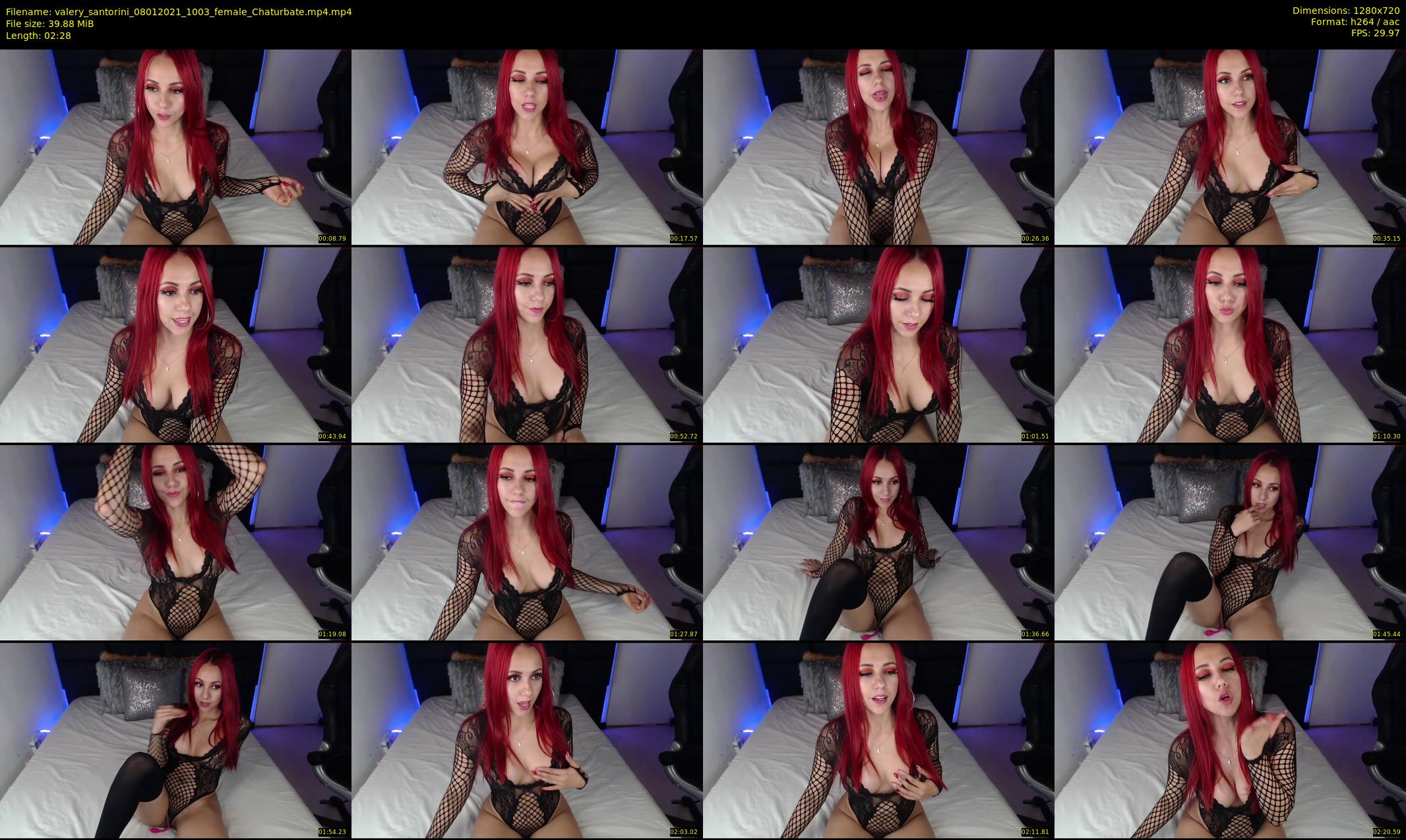 valery_santorini — 3 minute Chaturbate female cam show recording, 720p, Jan 8, 2021