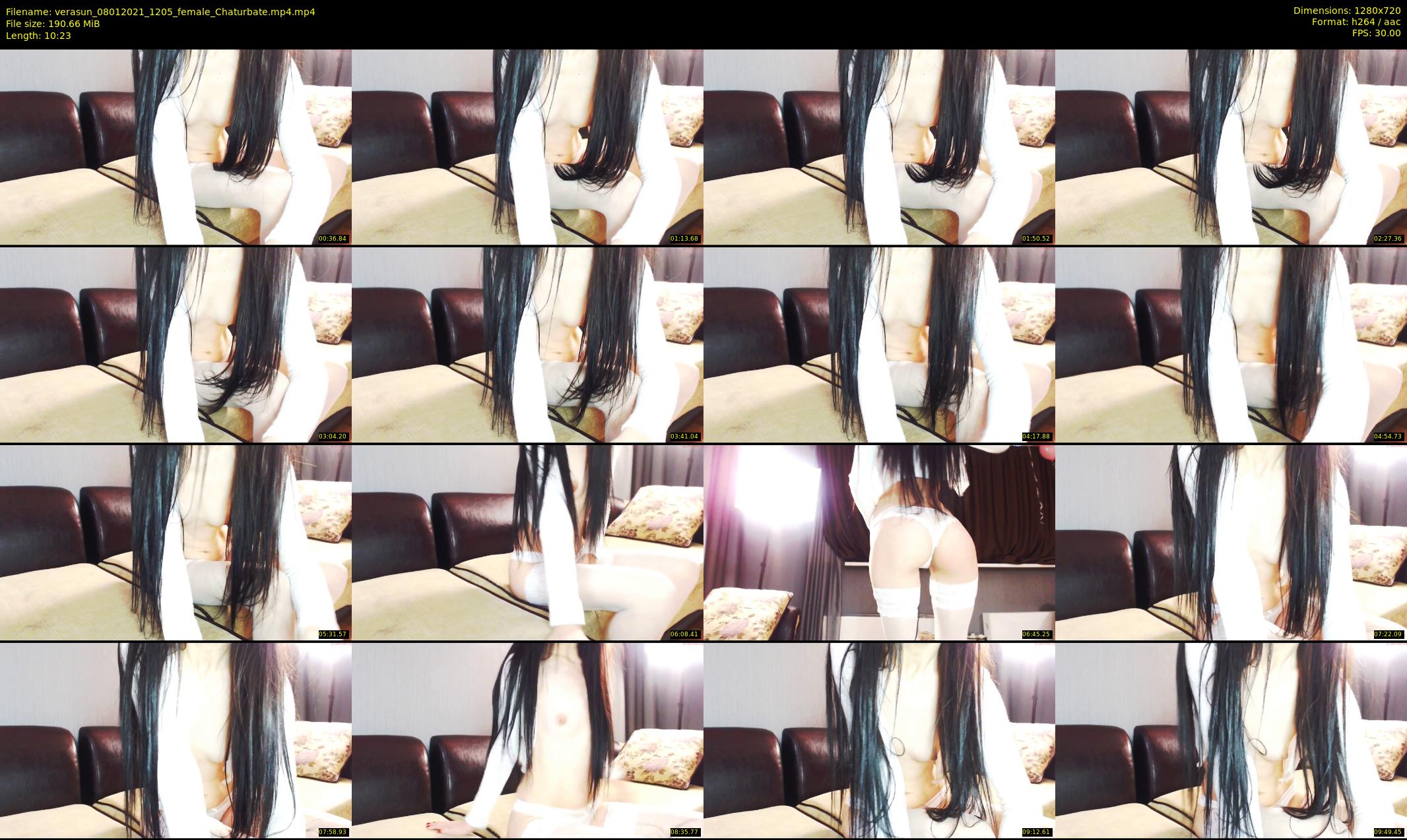 verasun — 11 minute Chaturbate female cam show recording, 720p, Jan 8, 2021