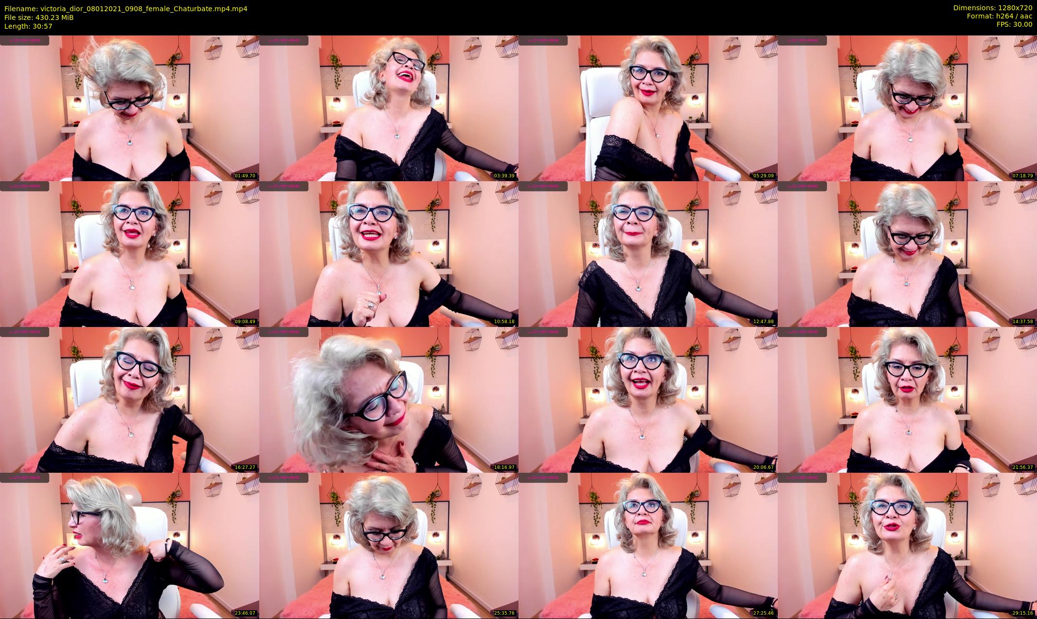 victoria_dior — 31 minute Chaturbate female cam show recording, 720p, Jan 8, 2021