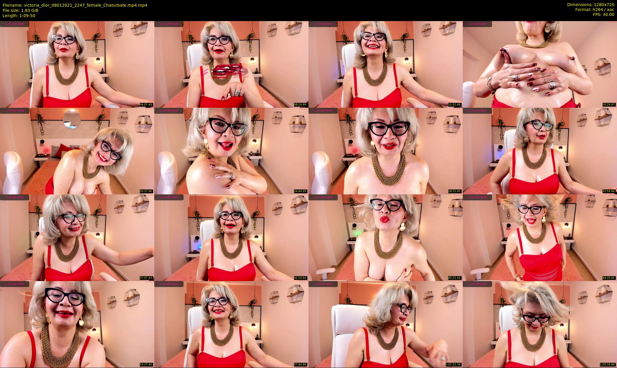 victoria_dior — 70 minute Chaturbate female cam show recording, 720p, Jan 8, 2021