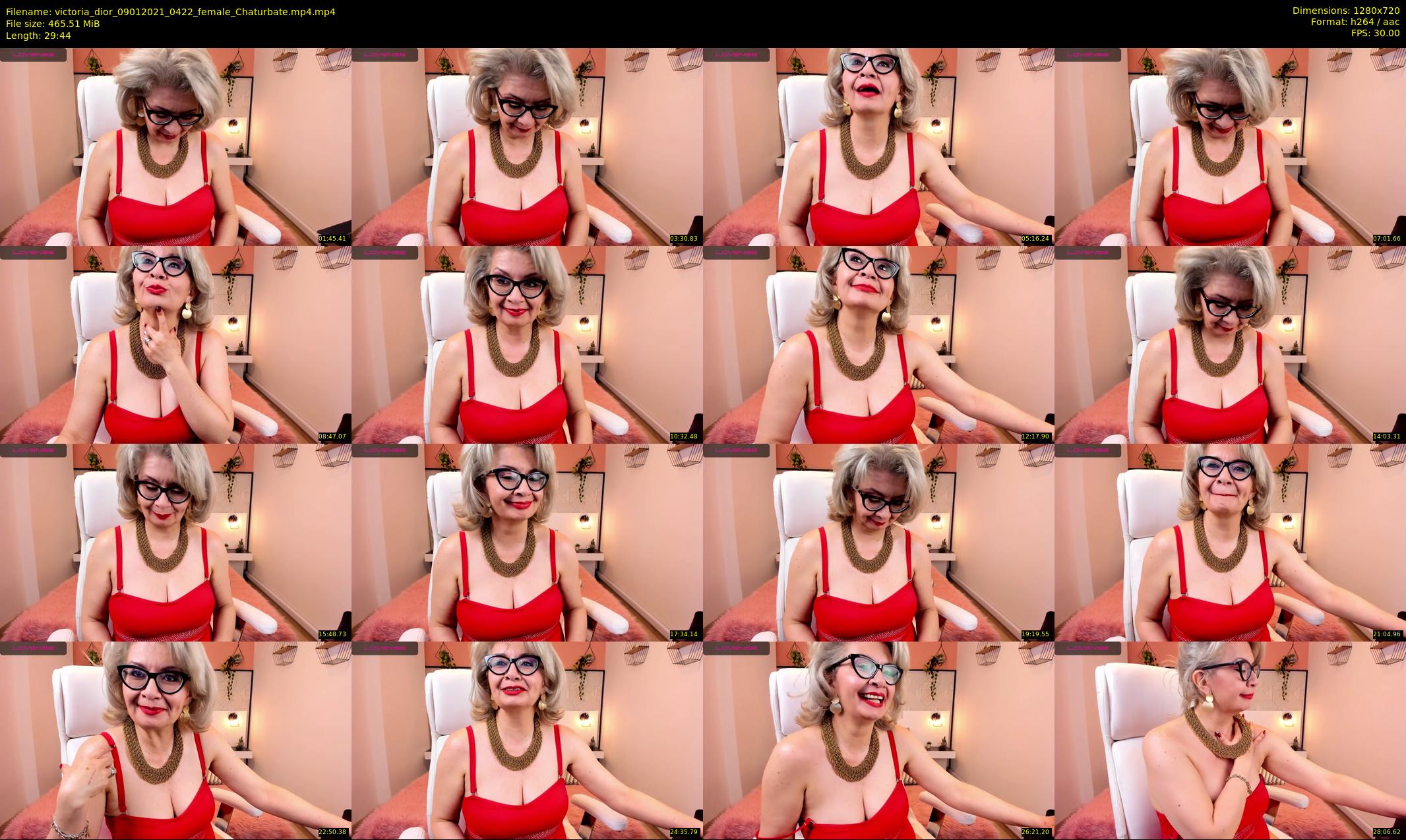 victoria_dior — 30 minute Chaturbate female cam show recording, 720p, Jan 9, 2021