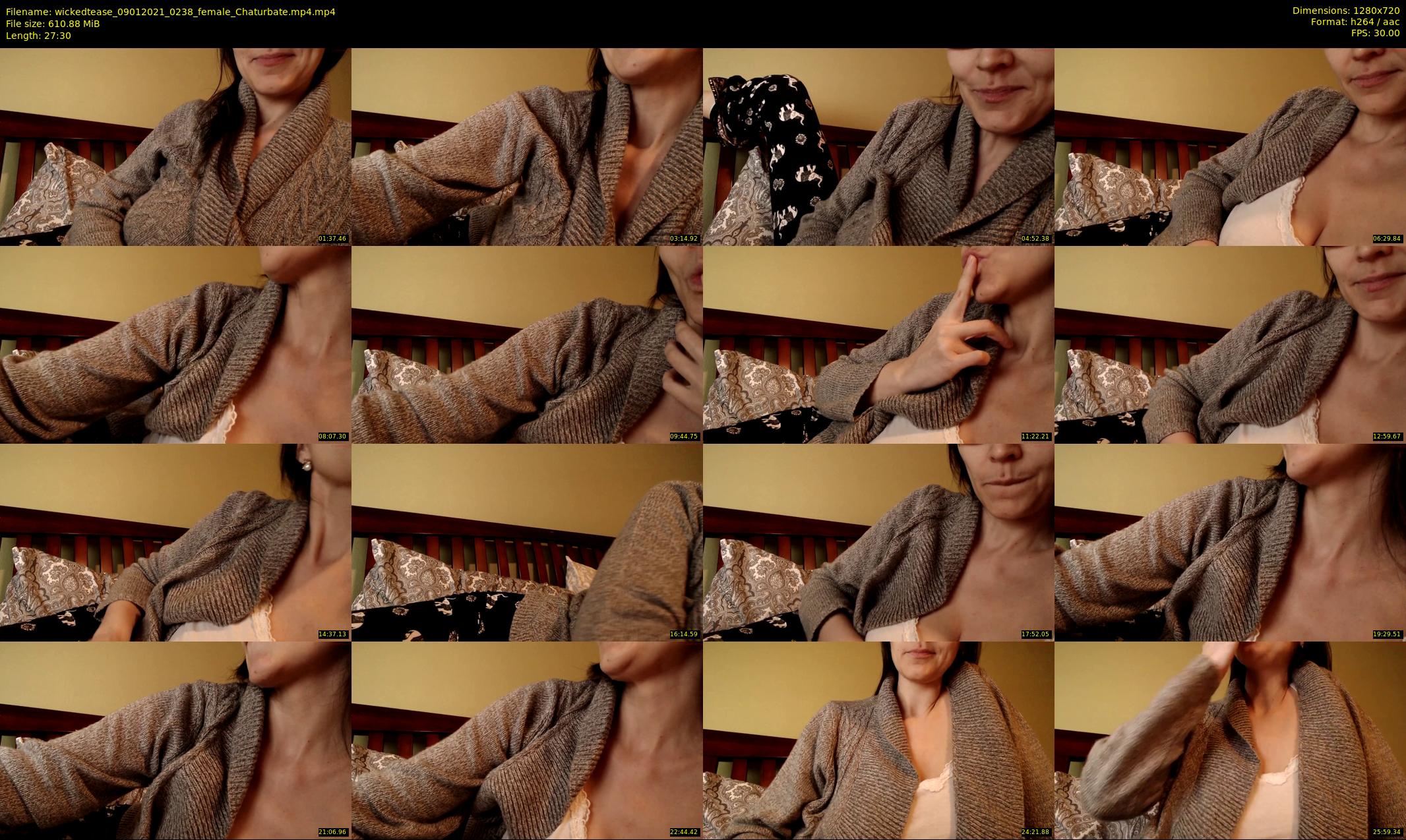wickedtease — 28 minute Chaturbate female cam show recording, 720p, Jan 9, 2021