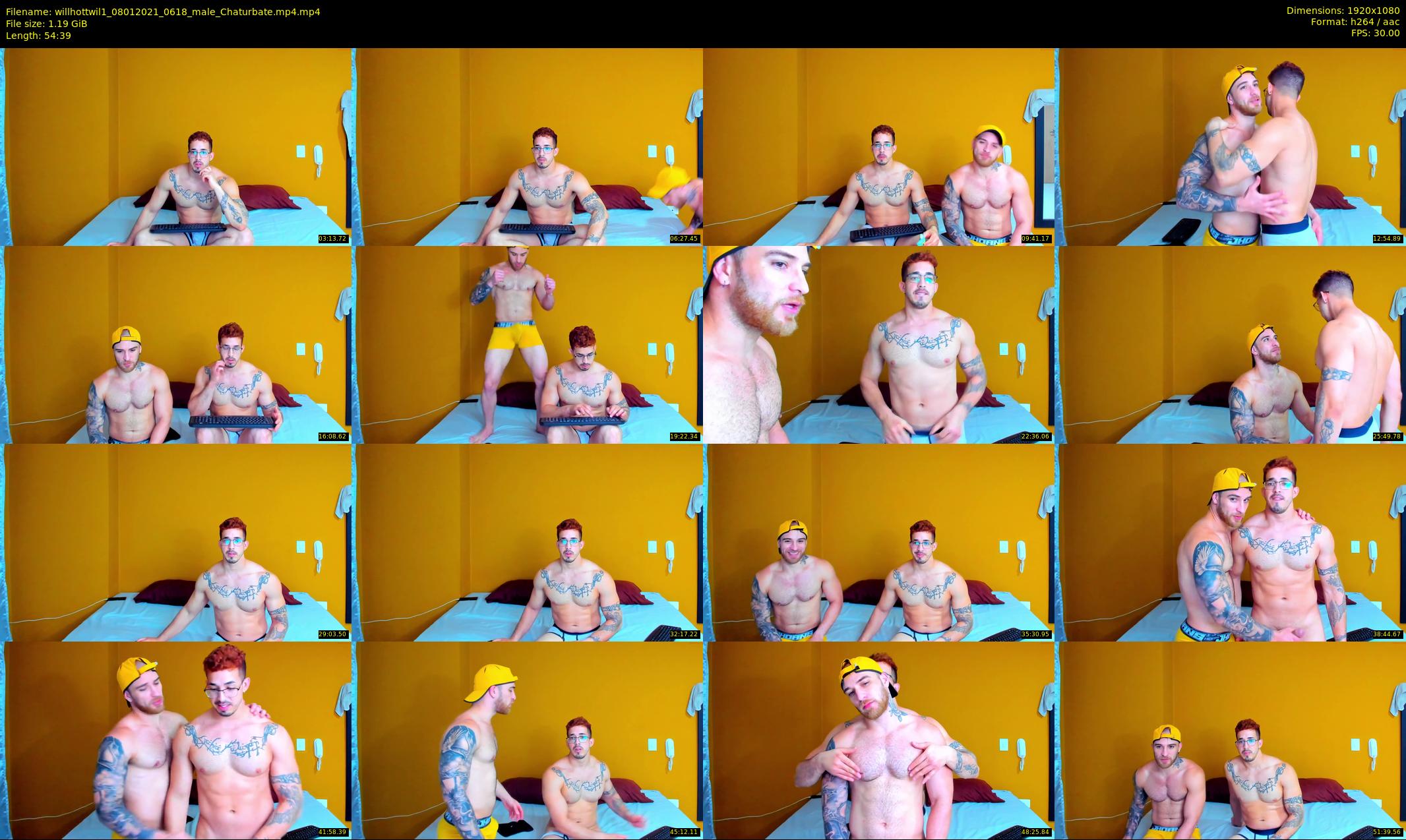 willhottwil1 — 55 minute Chaturbate couple cam show recording, 1080p, Jan 8, 2021