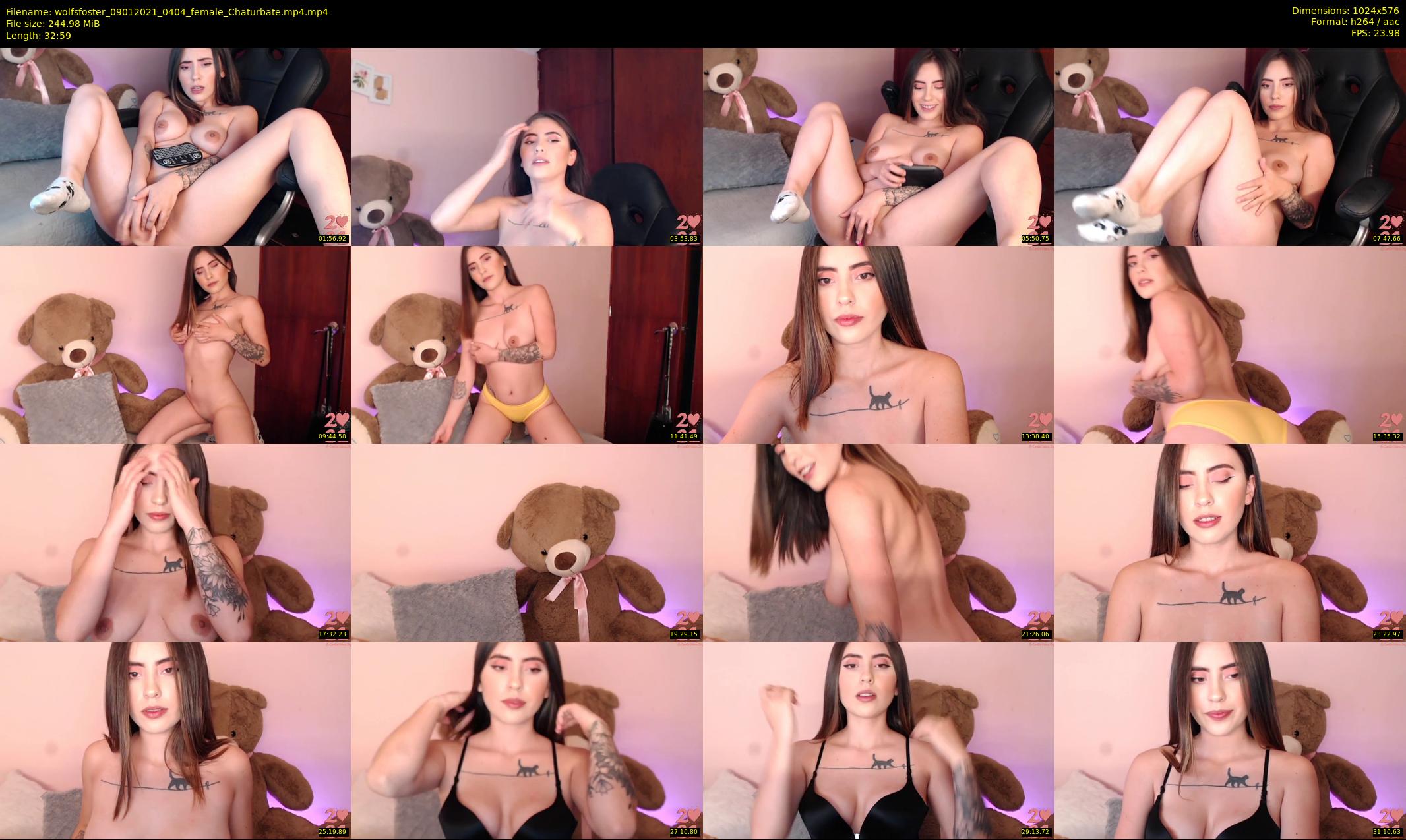 wolfsfoster — 33 minute Chaturbate couple cam show recording, 480p, Jan 9, 2021