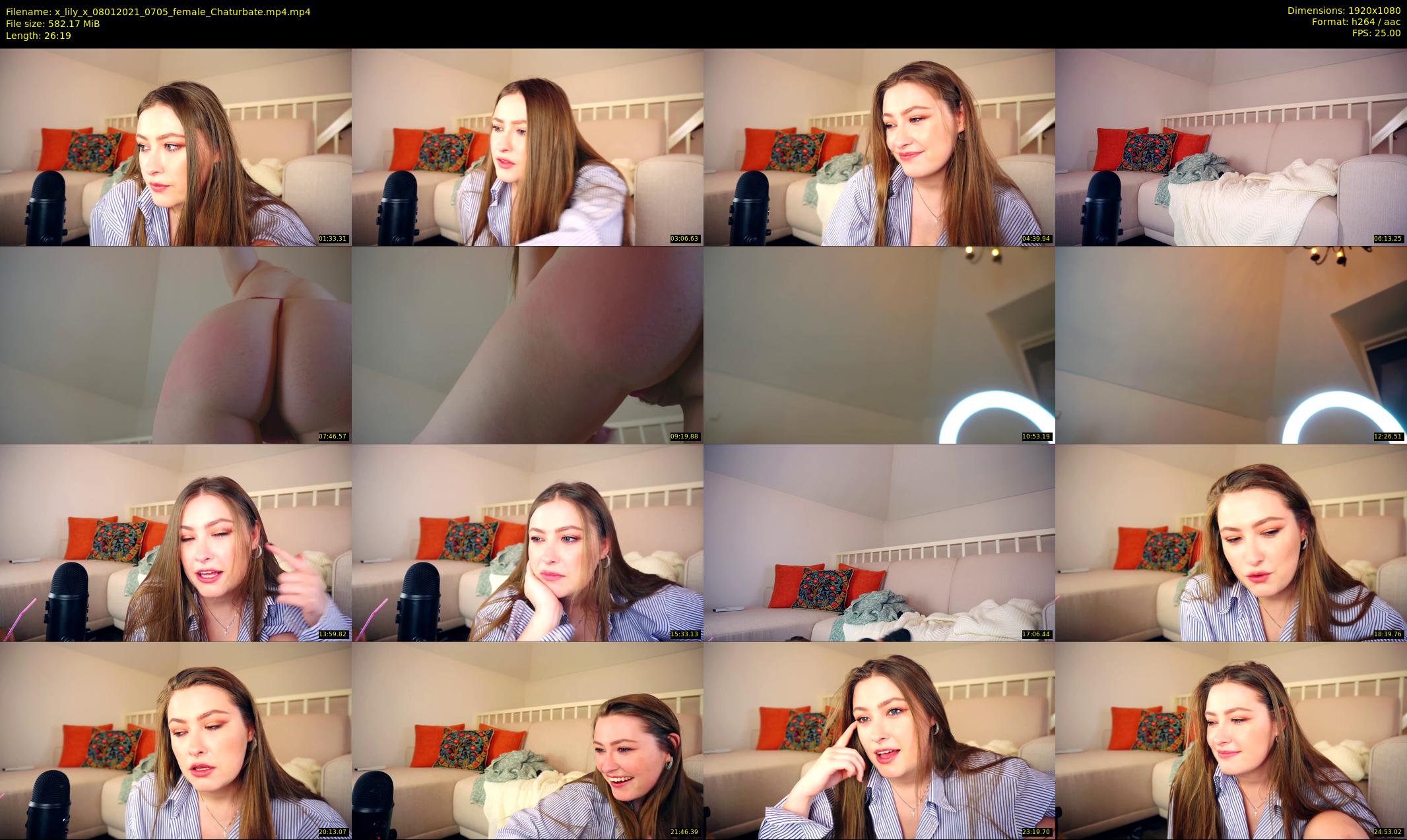 x_lily_x — 27 minute Chaturbate female cam show recording, 1080p, Jan 8, 2021