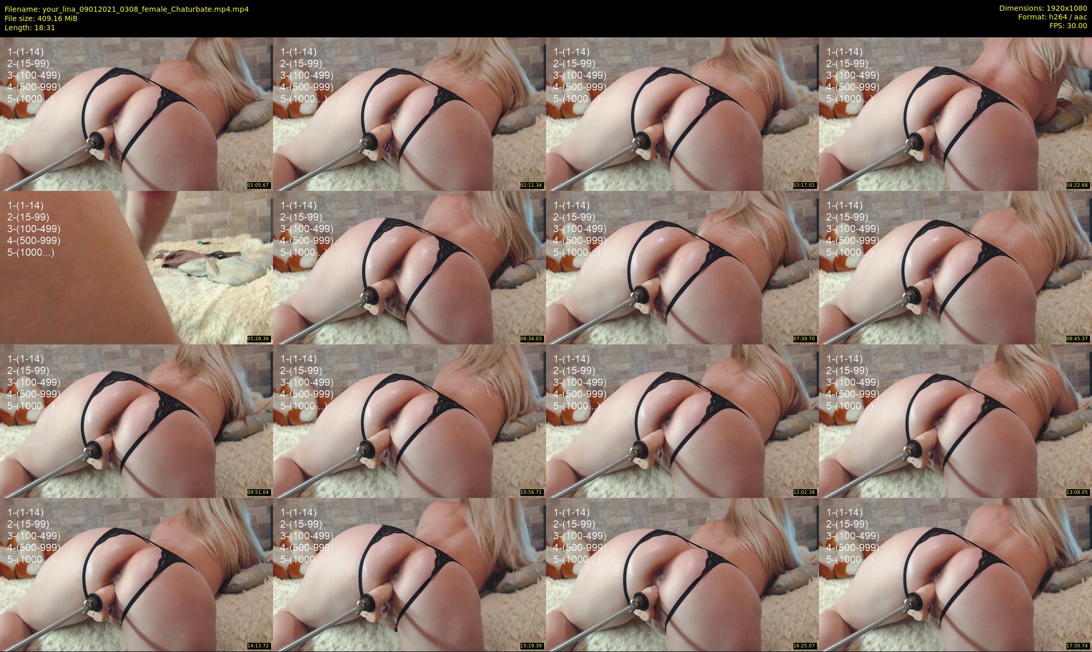 your_lina — 19 minute Chaturbate female cam show recording, 1080p, Jan 9, 2021