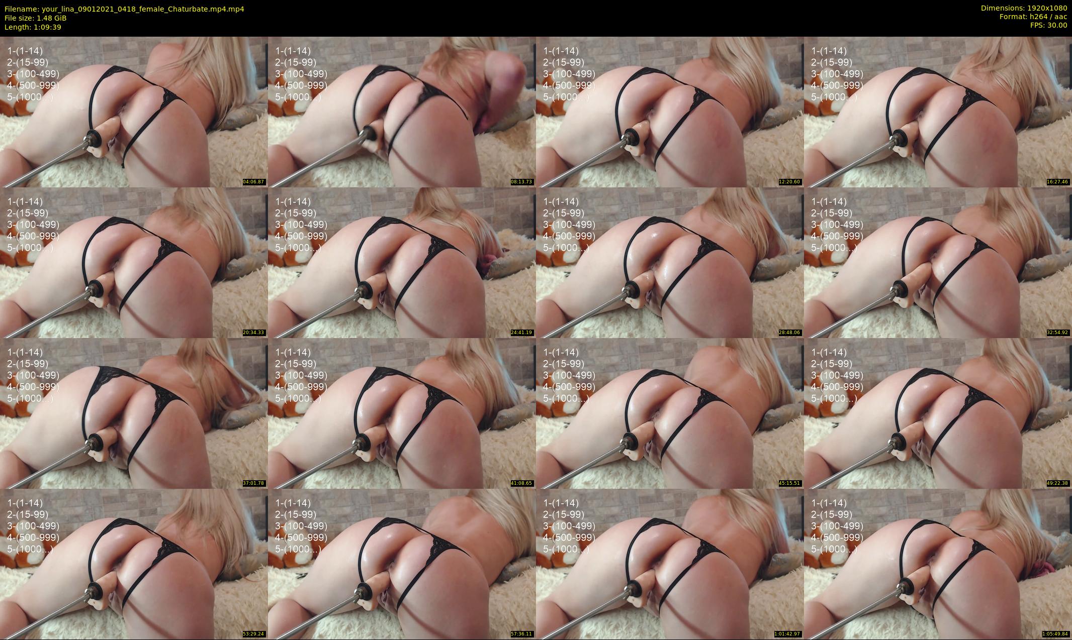 your_lina — 70 minute Chaturbate female cam show recording, 1080p, Jan 9, 2021