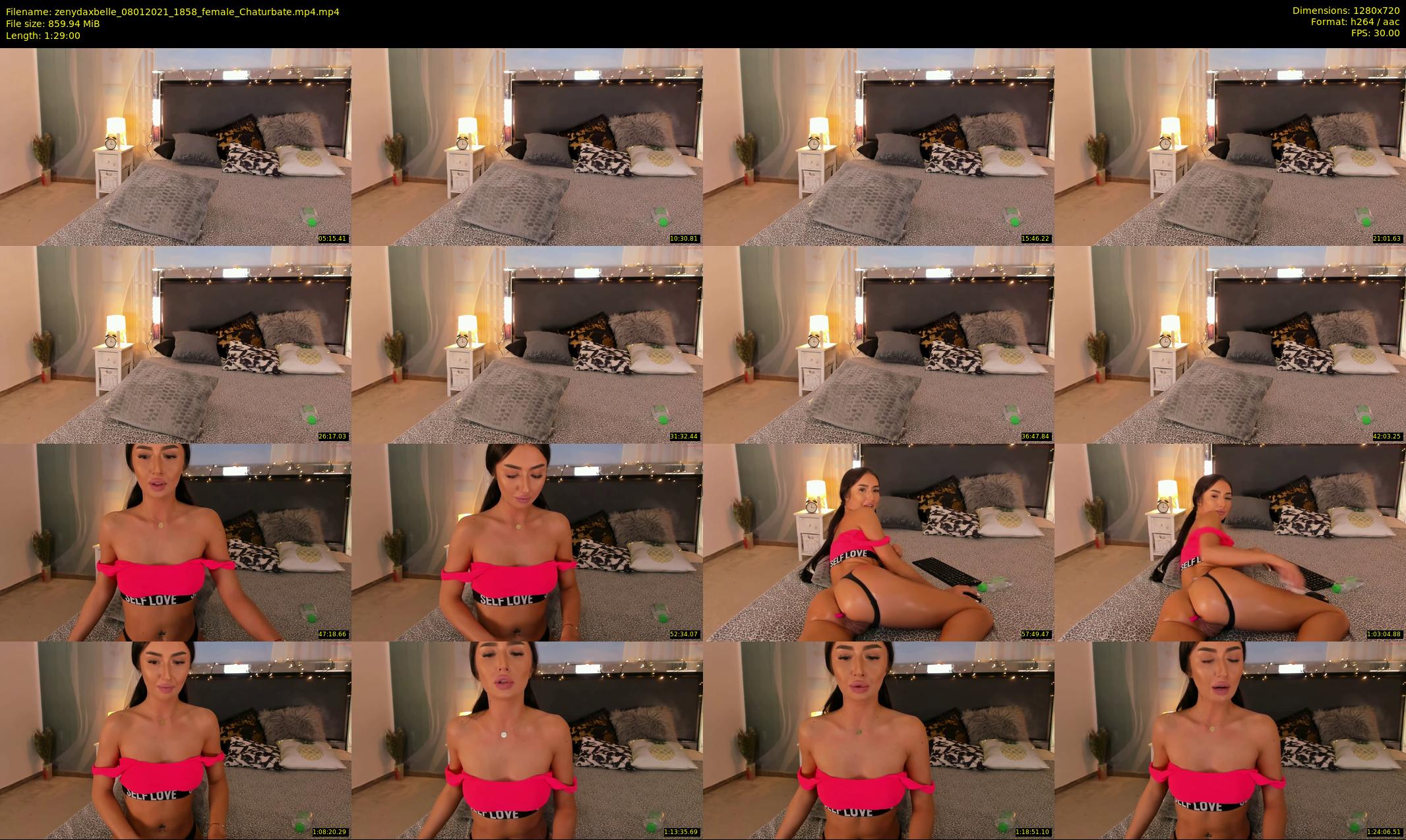 zenydaxbelle — 89 minute Chaturbate couple cam show recording, 720p, Jan 8, 2021
