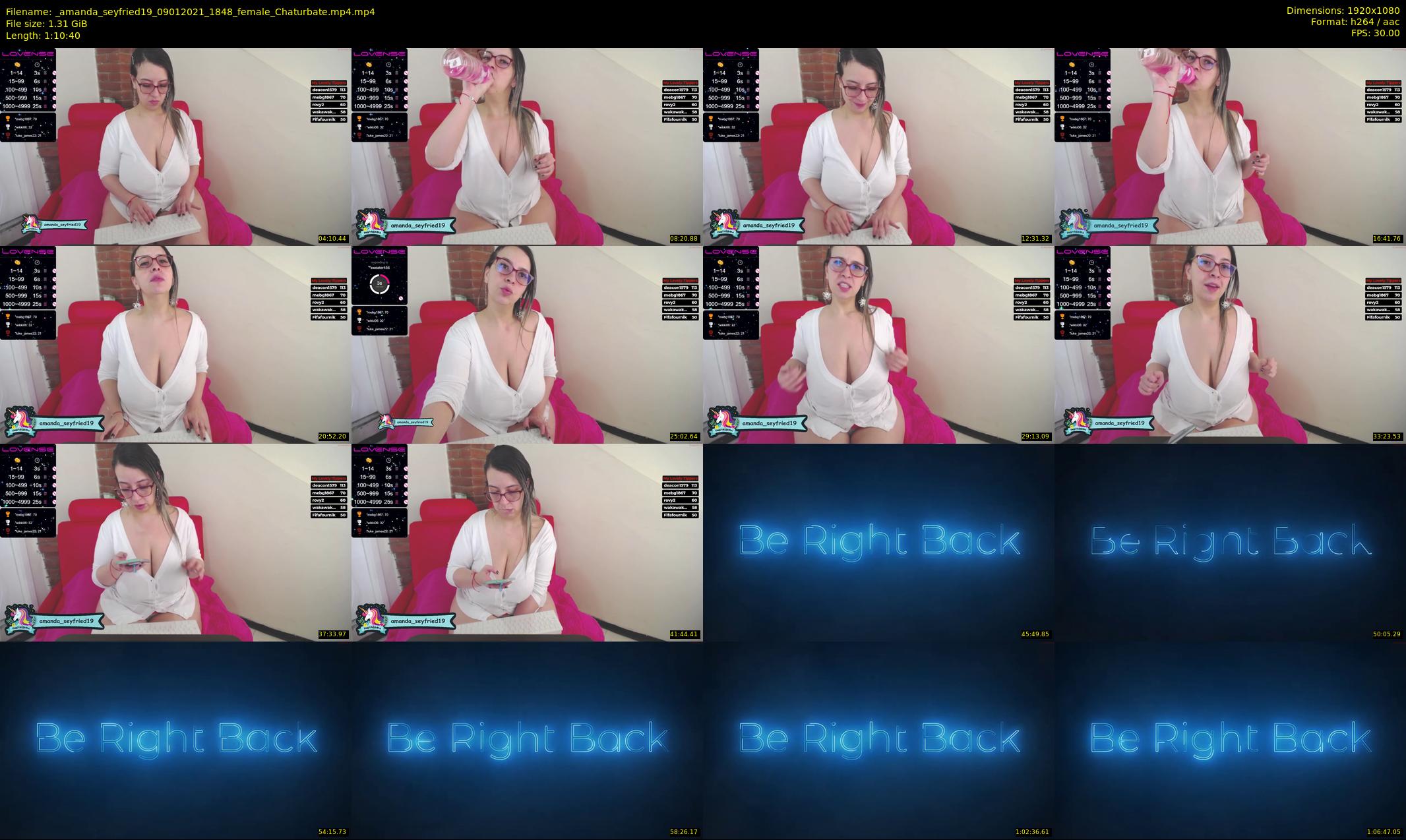_amanda_seyfried19 — 71 minute Chaturbate female cam show recording, 1080p, Jan 9, 2021