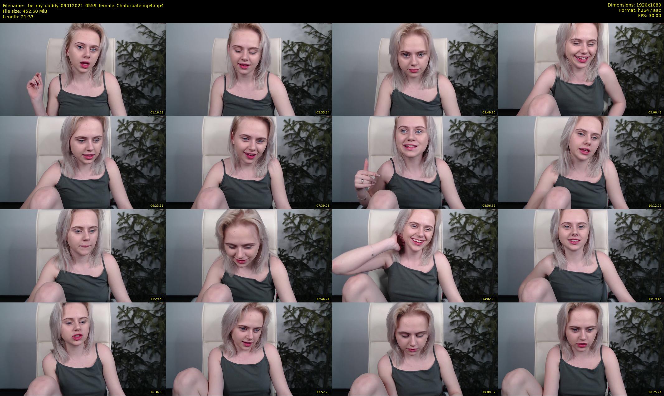 _be_my_daddy — 22 minute Chaturbate female cam show recording, 1080p, Jan 9, 2021