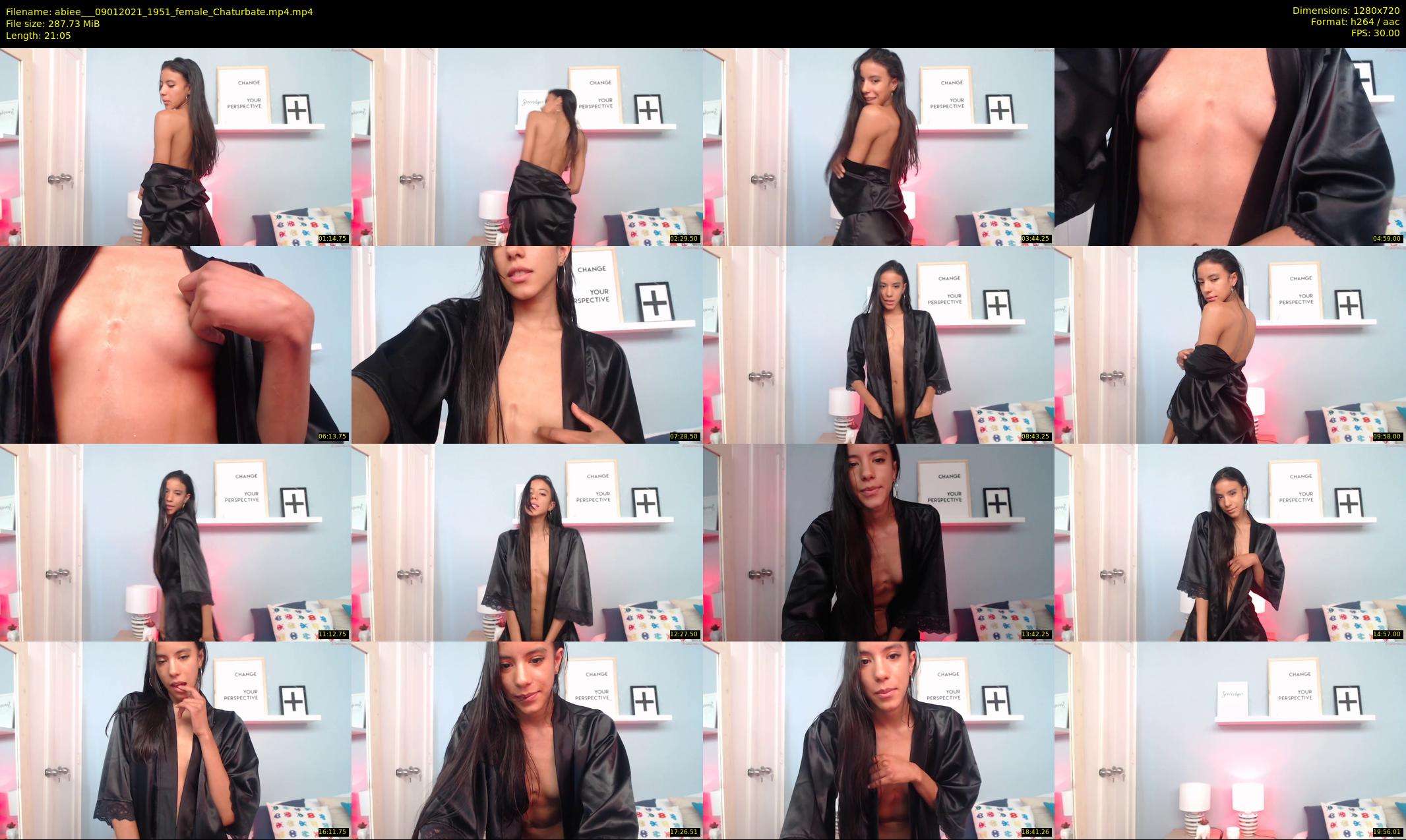abiee__ — 22 minute Chaturbate female cam show recording, 720p, Jan 9, 2021