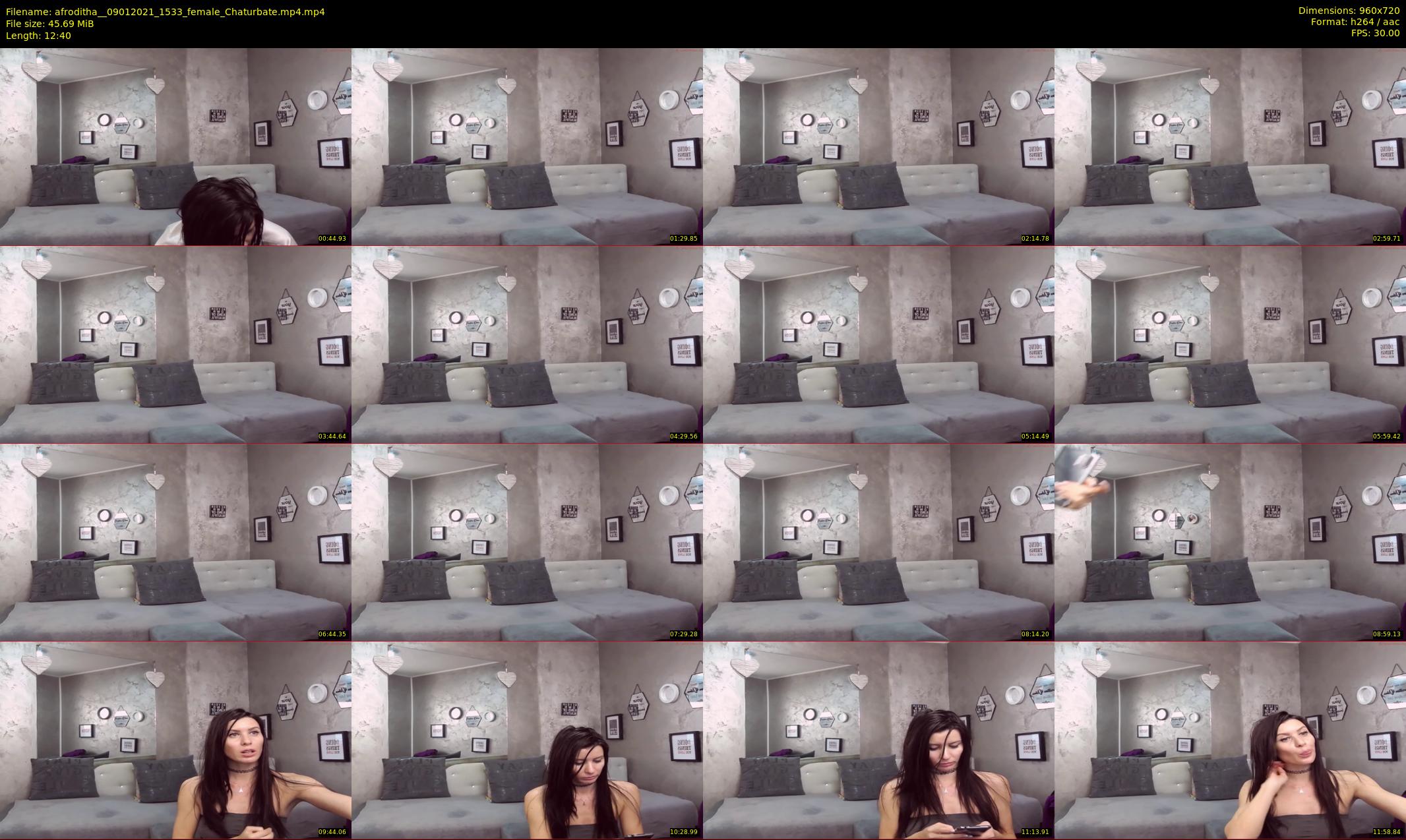 afroditha_ — 13 minute Chaturbate female cam show recording, 720p, Jan 9, 2021