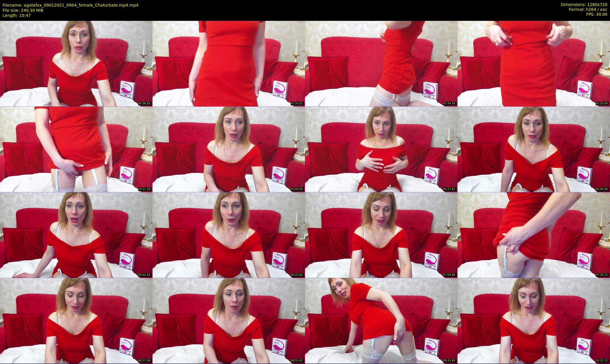agatafox — 11 minute Chaturbate female cam show recording, 720p, Jan 9, 2021