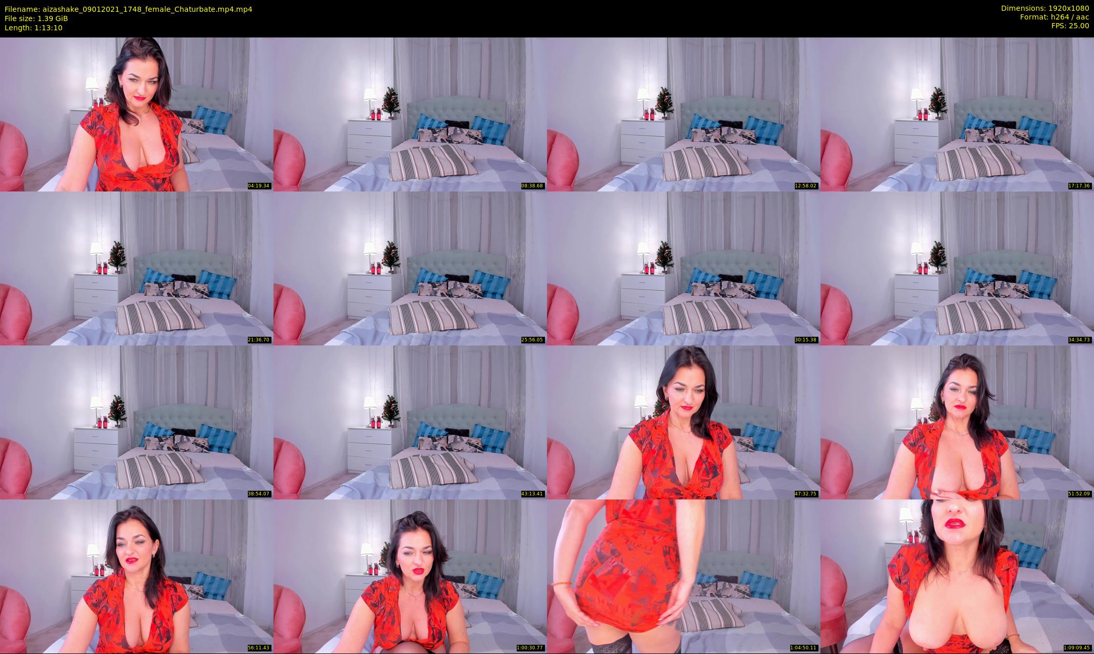 aizashake — 74 minute Chaturbate female cam show recording, 1080p, Jan 9, 2021