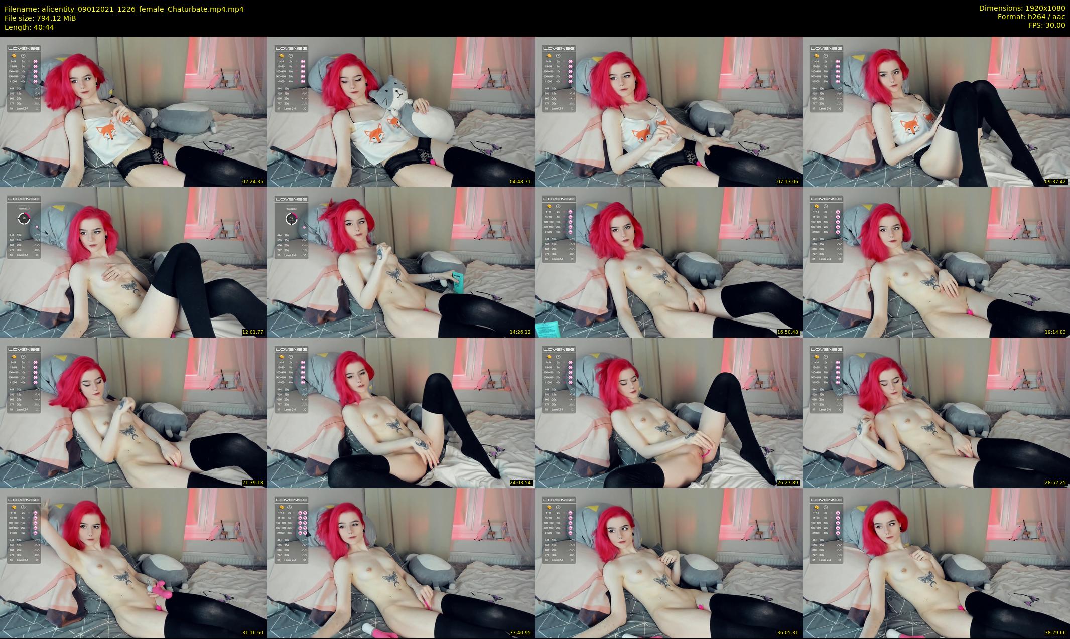 alicentity — 41 minute Chaturbate female cam show recording, 1080p, Jan 9, 2021