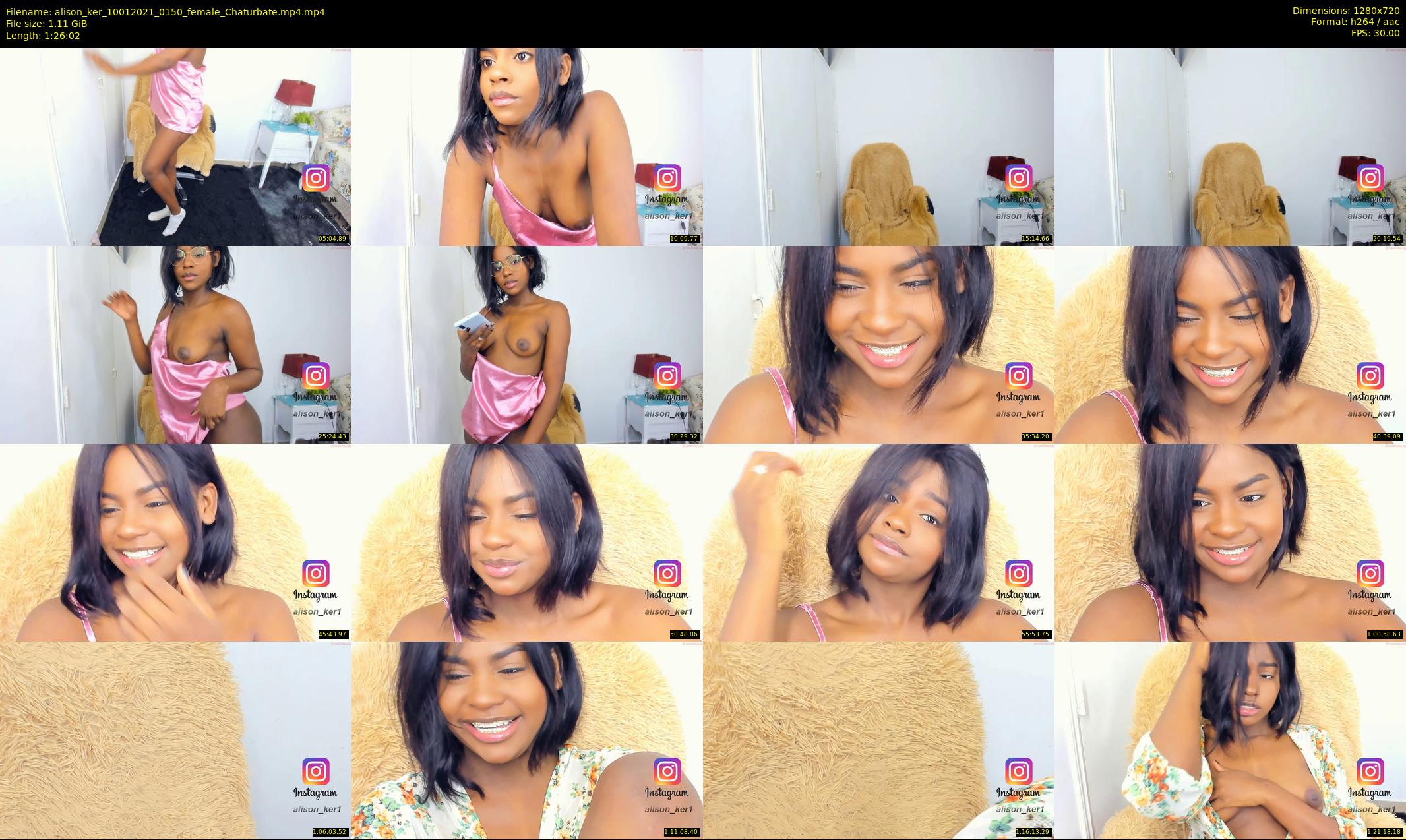 alison_ker — 87 minute Chaturbate female cam show recording, 720p, Jan 10, 2021