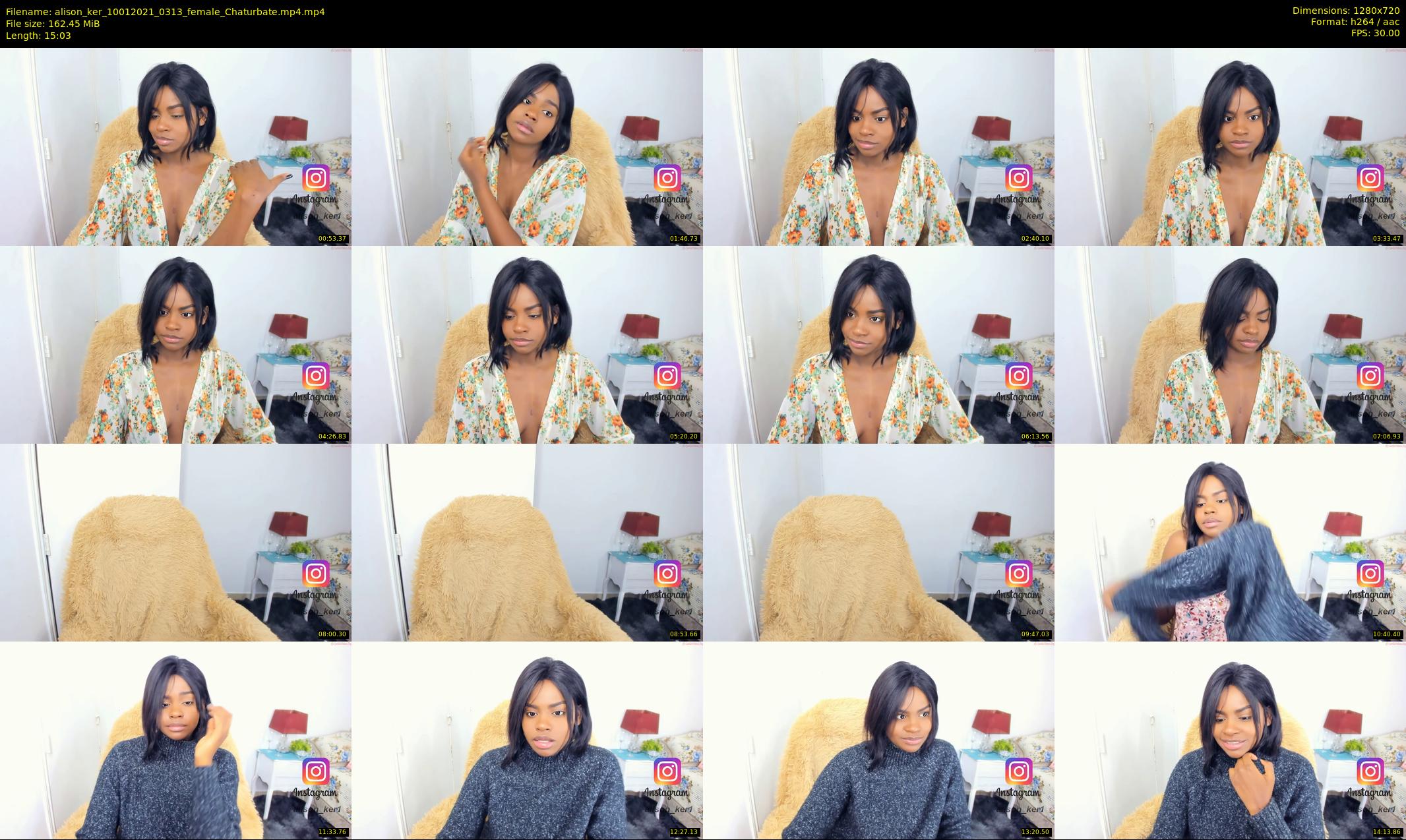 alison_ker — 16 minute Chaturbate female cam show recording, 720p, Jan 10, 2021