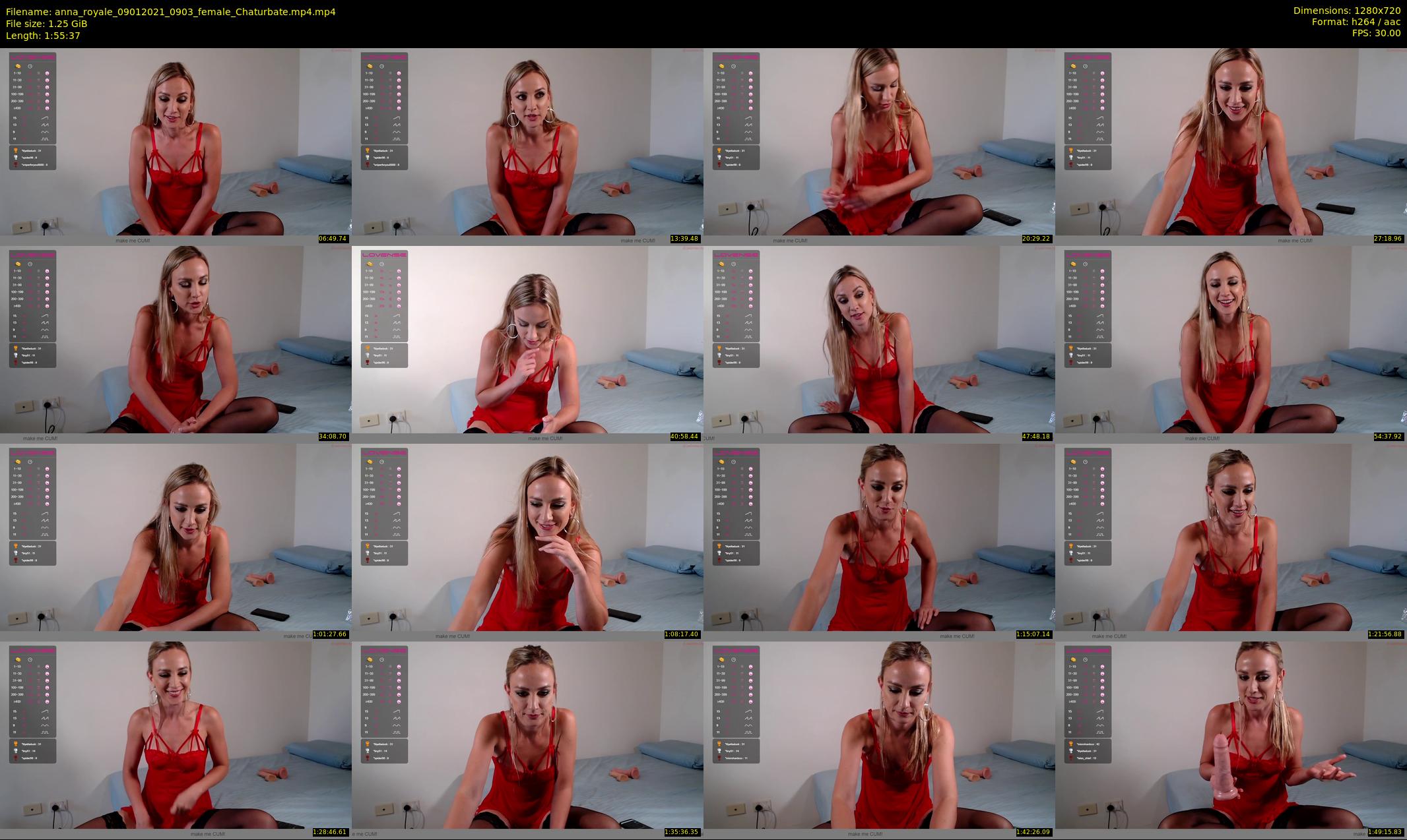 anna_royale — 116 minute Chaturbate female cam show recording, 720p, Jan 9, 2021