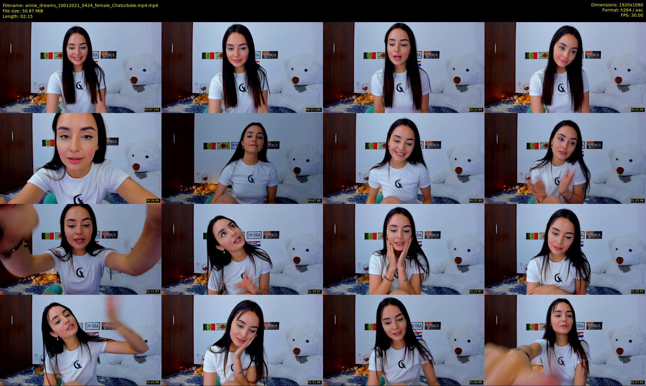 annie_dreams — 3 minute Chaturbate female cam show recording, 1080p, Jan 10, 2021