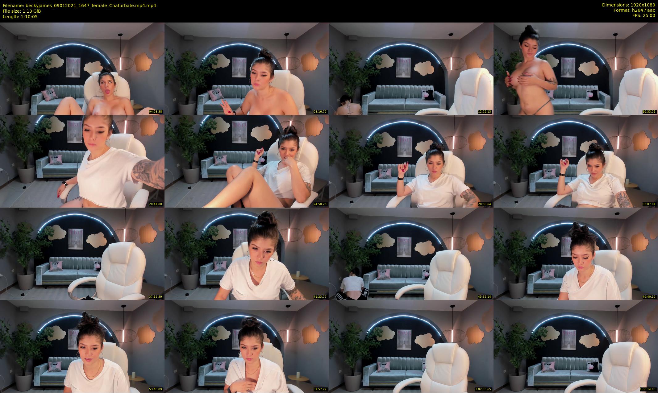 beckyjames — 71 minute Chaturbate female cam show recording, 1080p, Jan 9, 2021