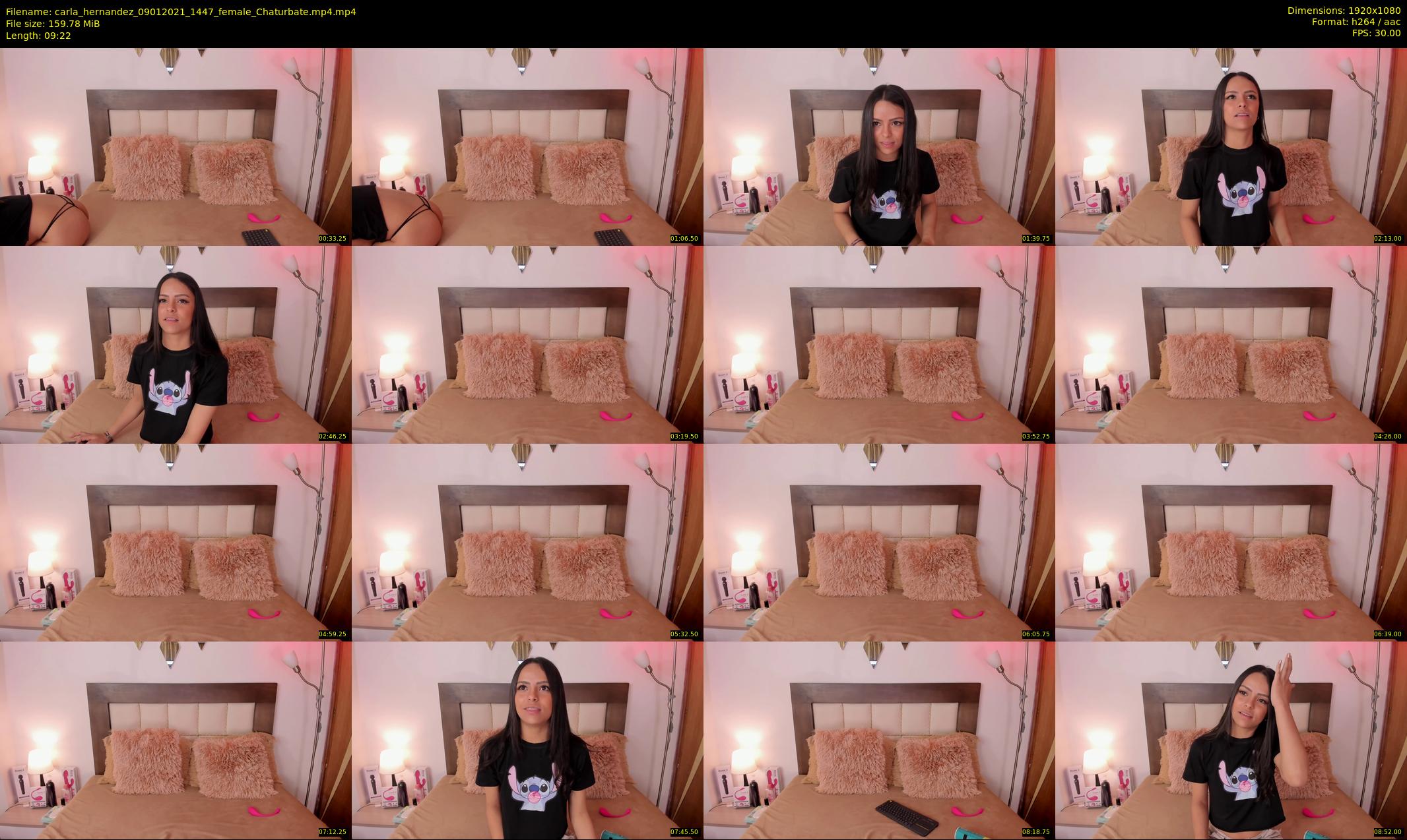 carla_hernandez — 10 minute Chaturbate female cam show recording, 1080p, Jan 9, 2021