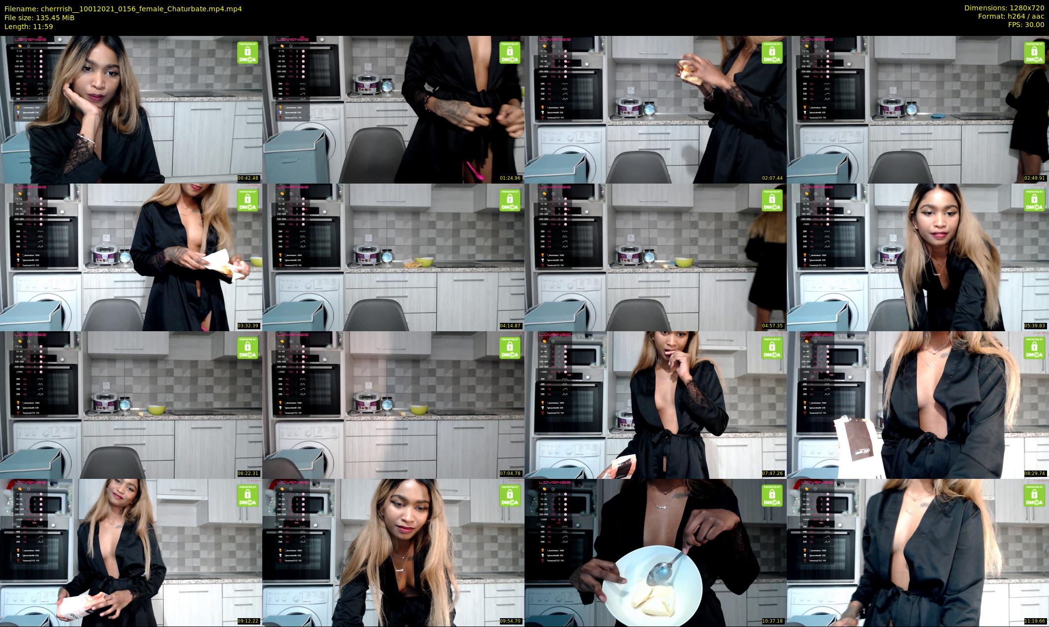 cherrrish_ — 12 minute Chaturbate female cam show recording, 720p, Jan 10, 2021