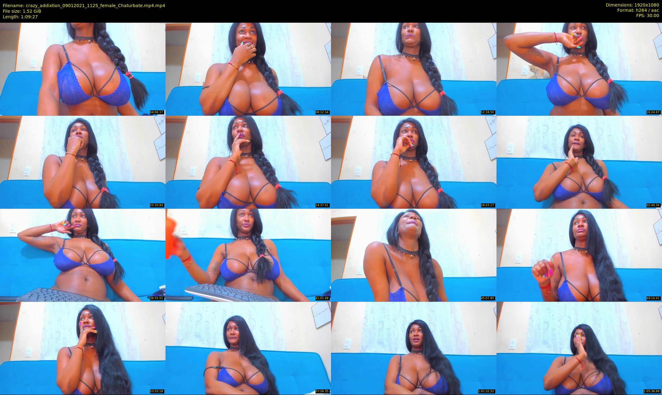 crazy_addixtion — 70 minute Chaturbate female cam show recording, 1080p, Jan 9, 2021