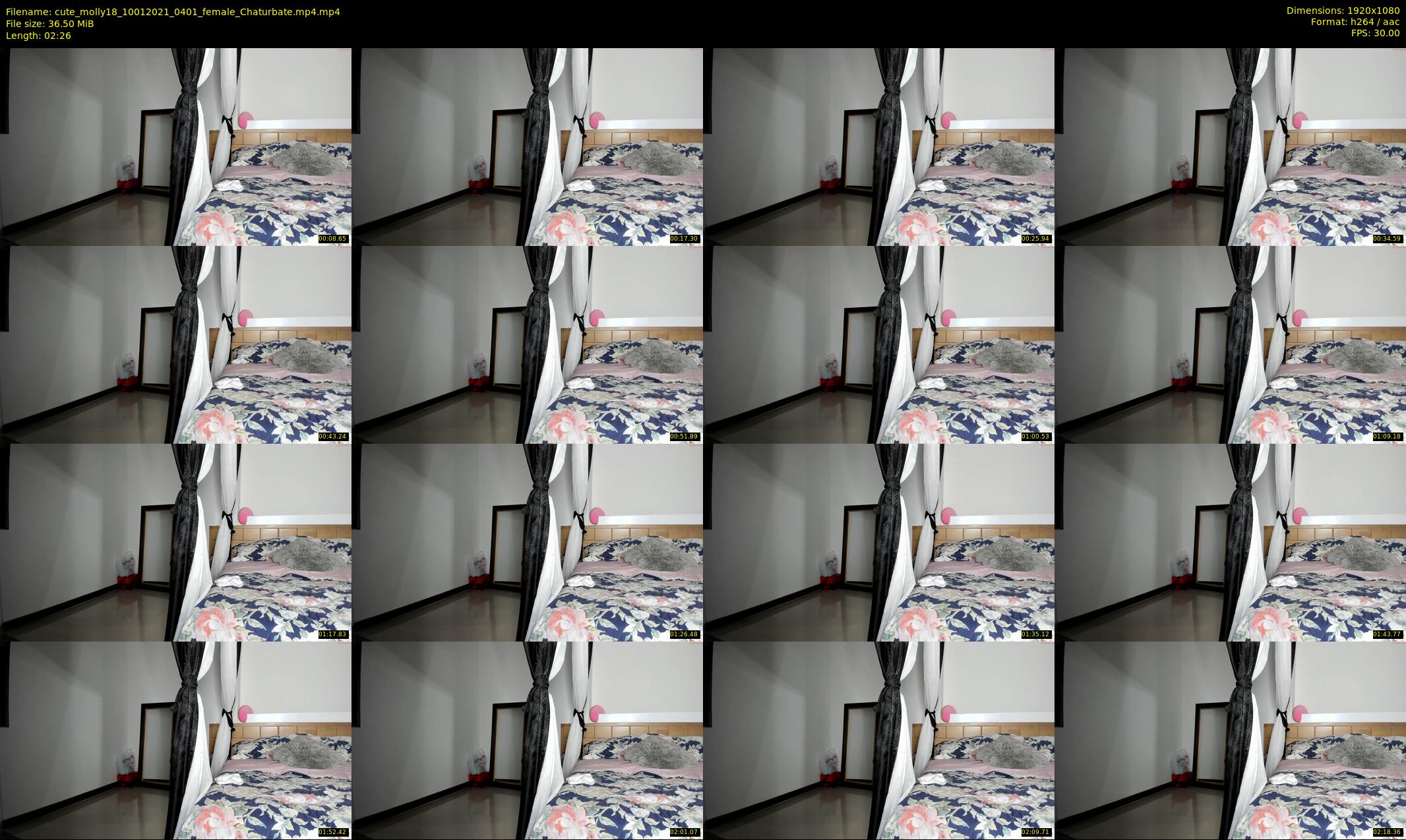 cute_molly18 — 3 minute Chaturbate female cam show recording, 1080p, Jan 10, 2021