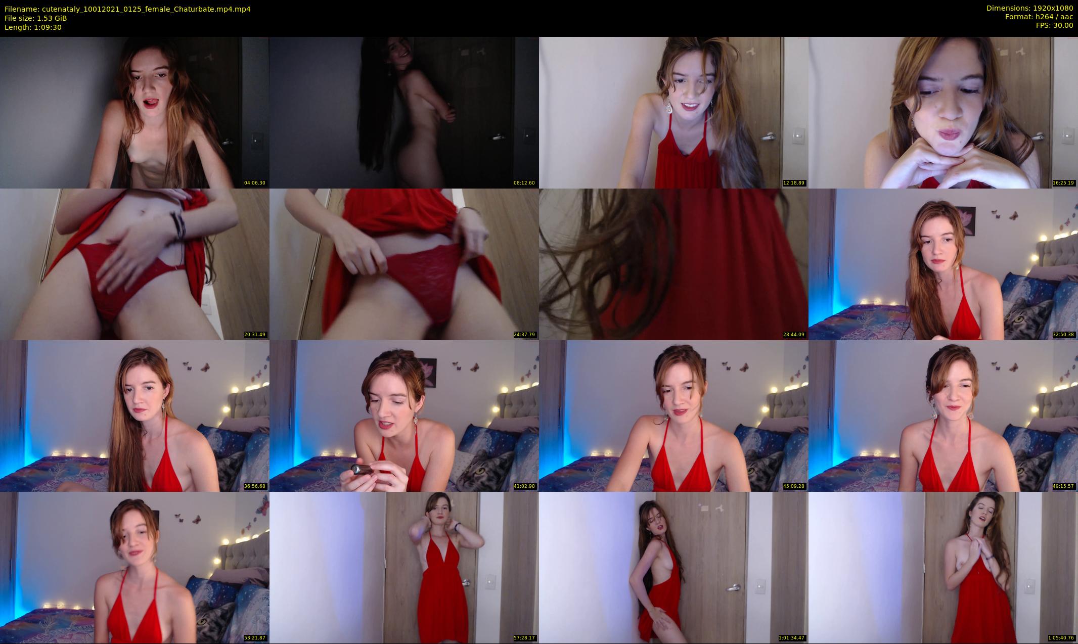cutenataly — 70 minute Chaturbate female cam show recording, 1080p, Jan 10, 2021