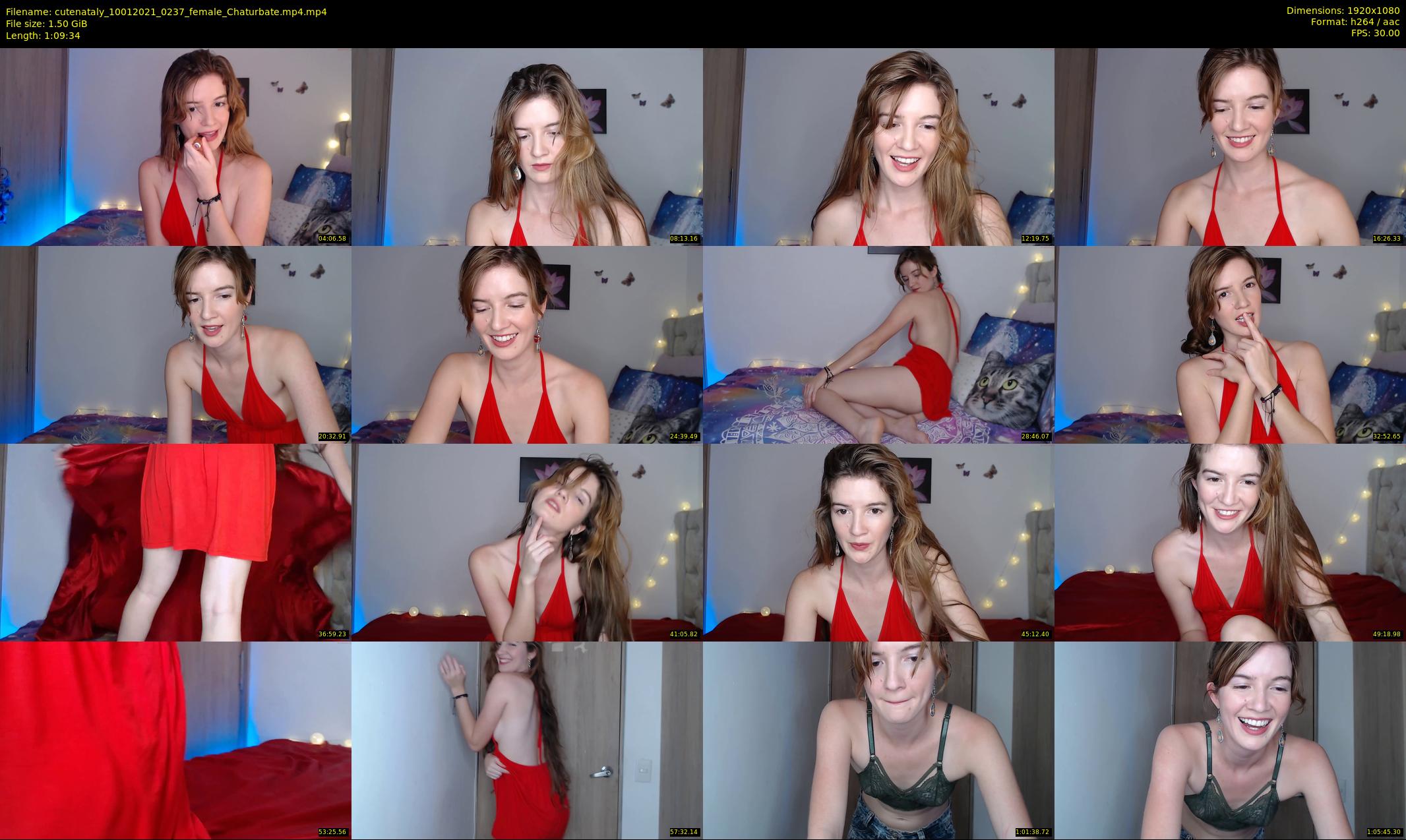 cutenataly — 70 minute Chaturbate female cam show recording, 1080p, Jan 10, 2021