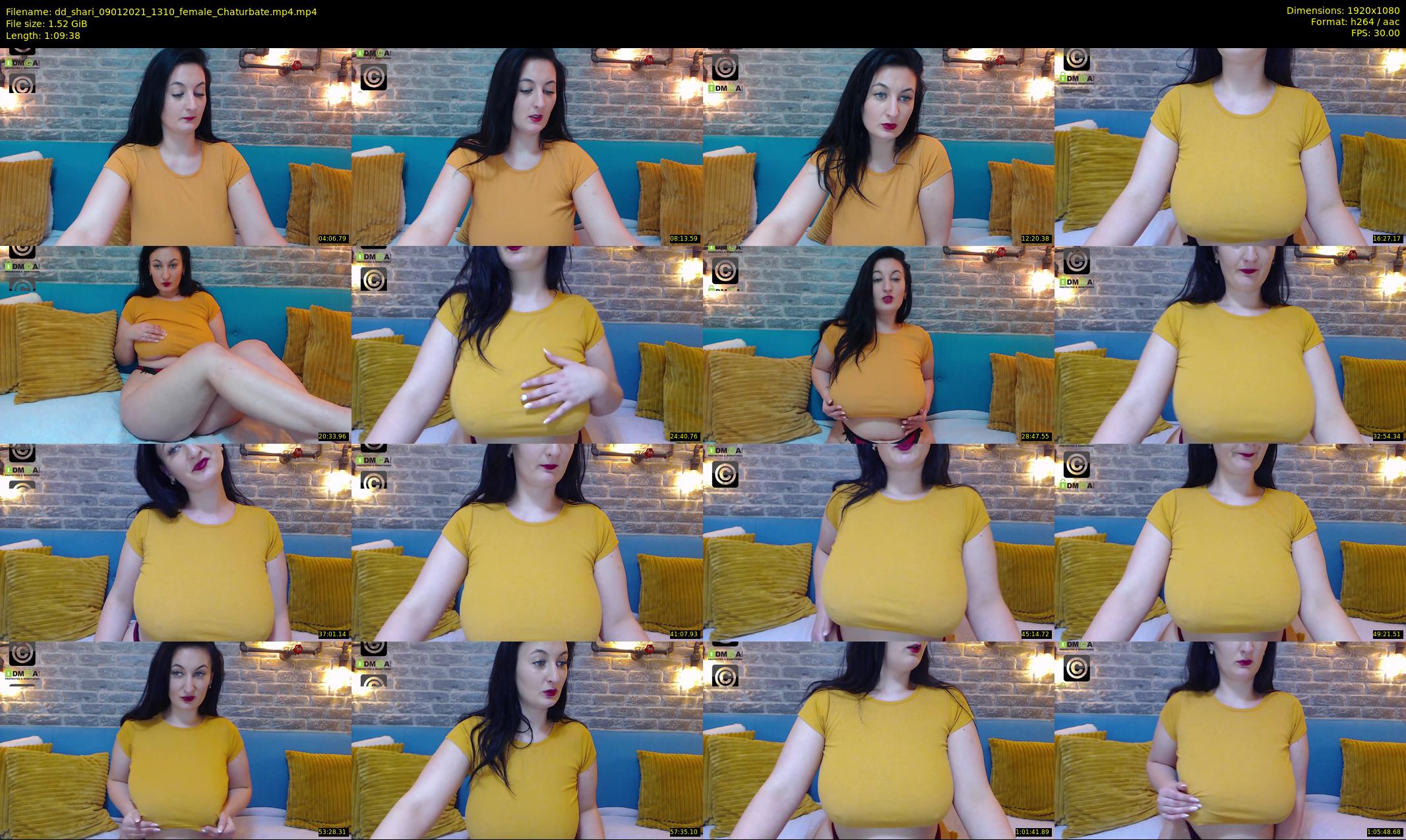 dd_shari — 70 minute Chaturbate female cam show recording, 1080p, Jan 9, 2021