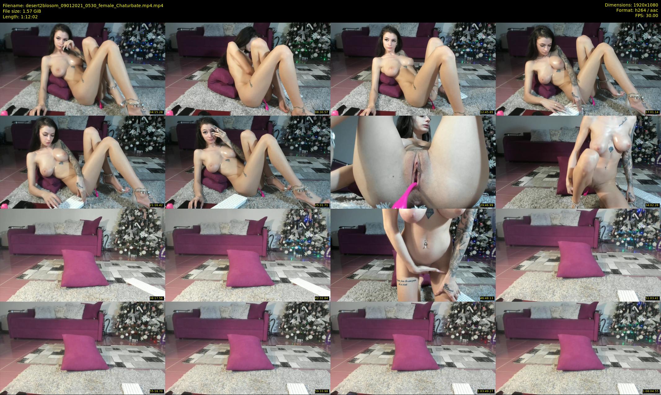 desert2blosom — 73 minute Chaturbate female cam show recording, 1080p, Jan 9, 2021