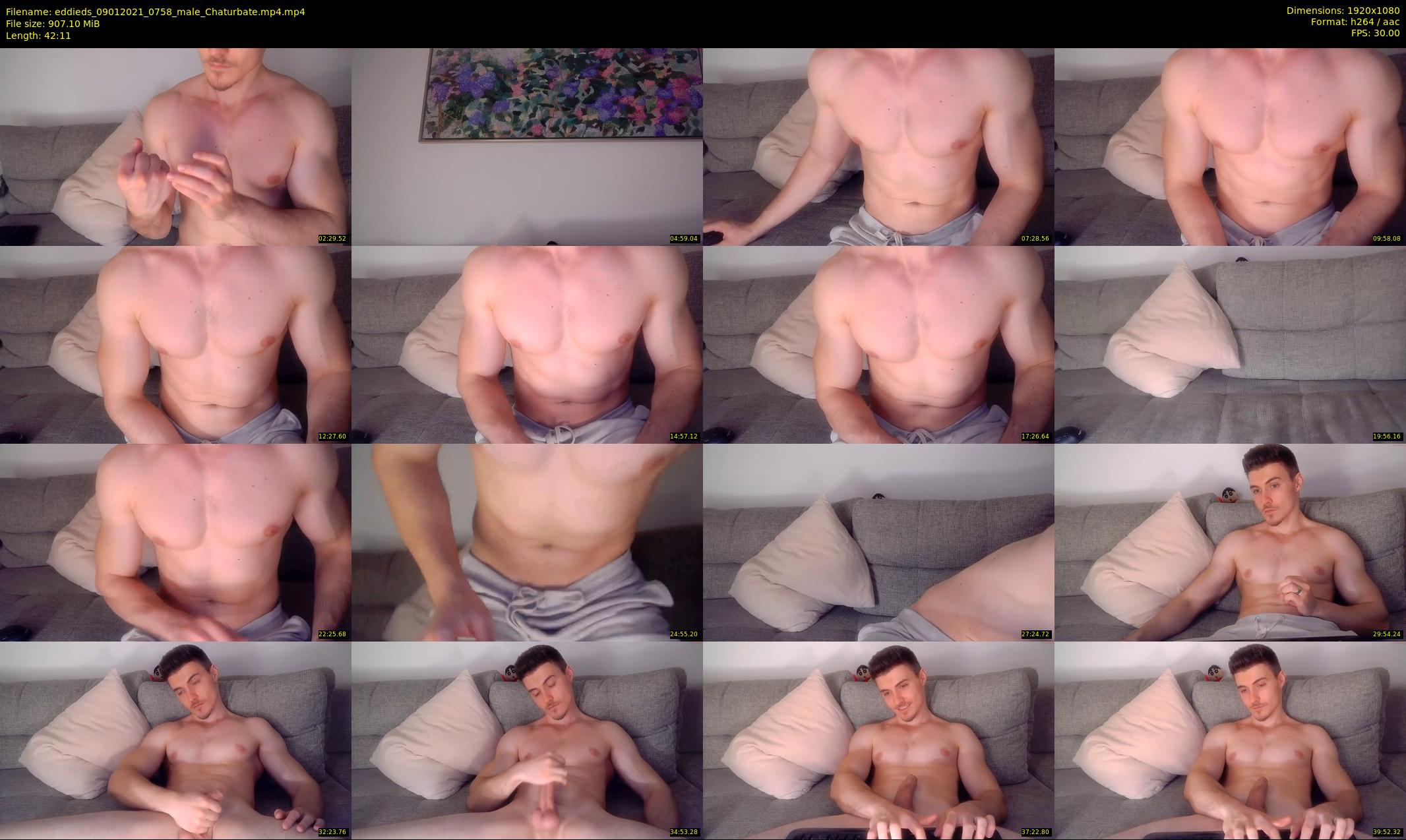 eddieds — 43 minute Chaturbate male cam show recording, 1080p, Jan 9, 2021