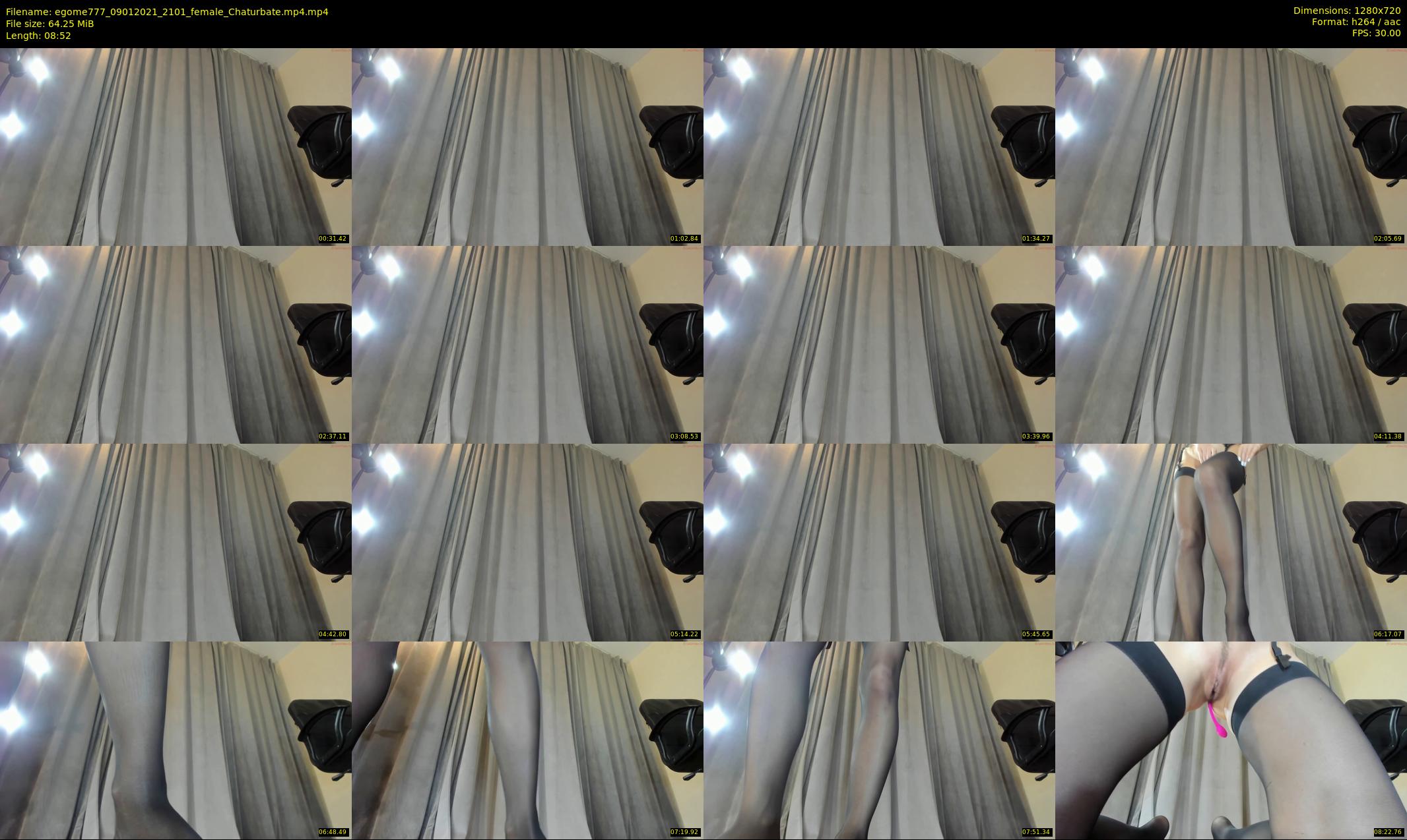 egome777 — 9 minute Chaturbate female cam show recording, 720p, Jan 9, 2021